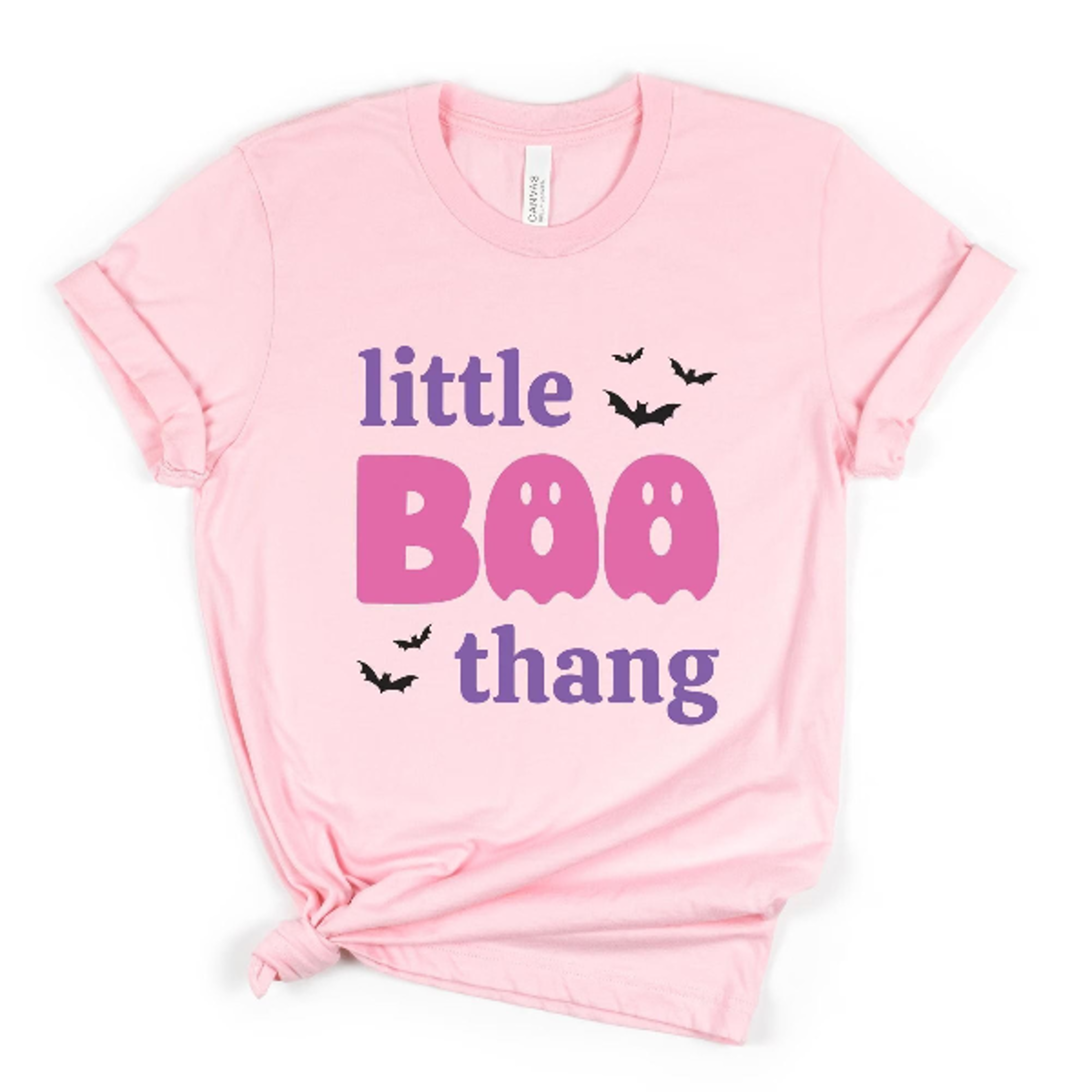 little boo thang baby onesie, cute halloween baby bodysuit, pink ghost baby romper, baby girl halloween outfit