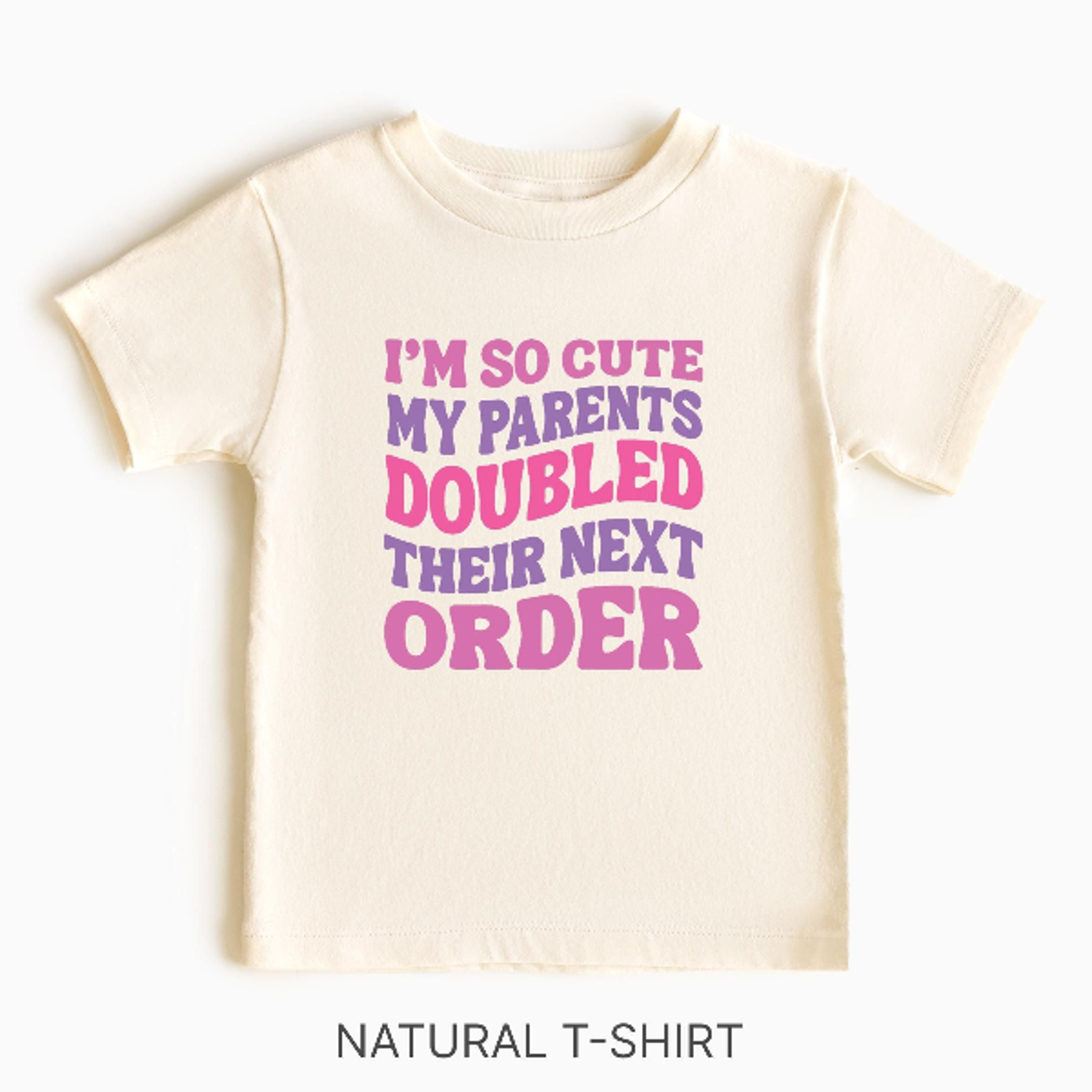 i'm so cute my parents doubled their next order baby romper, funny baby bodysuit, kids tee, twin announcement