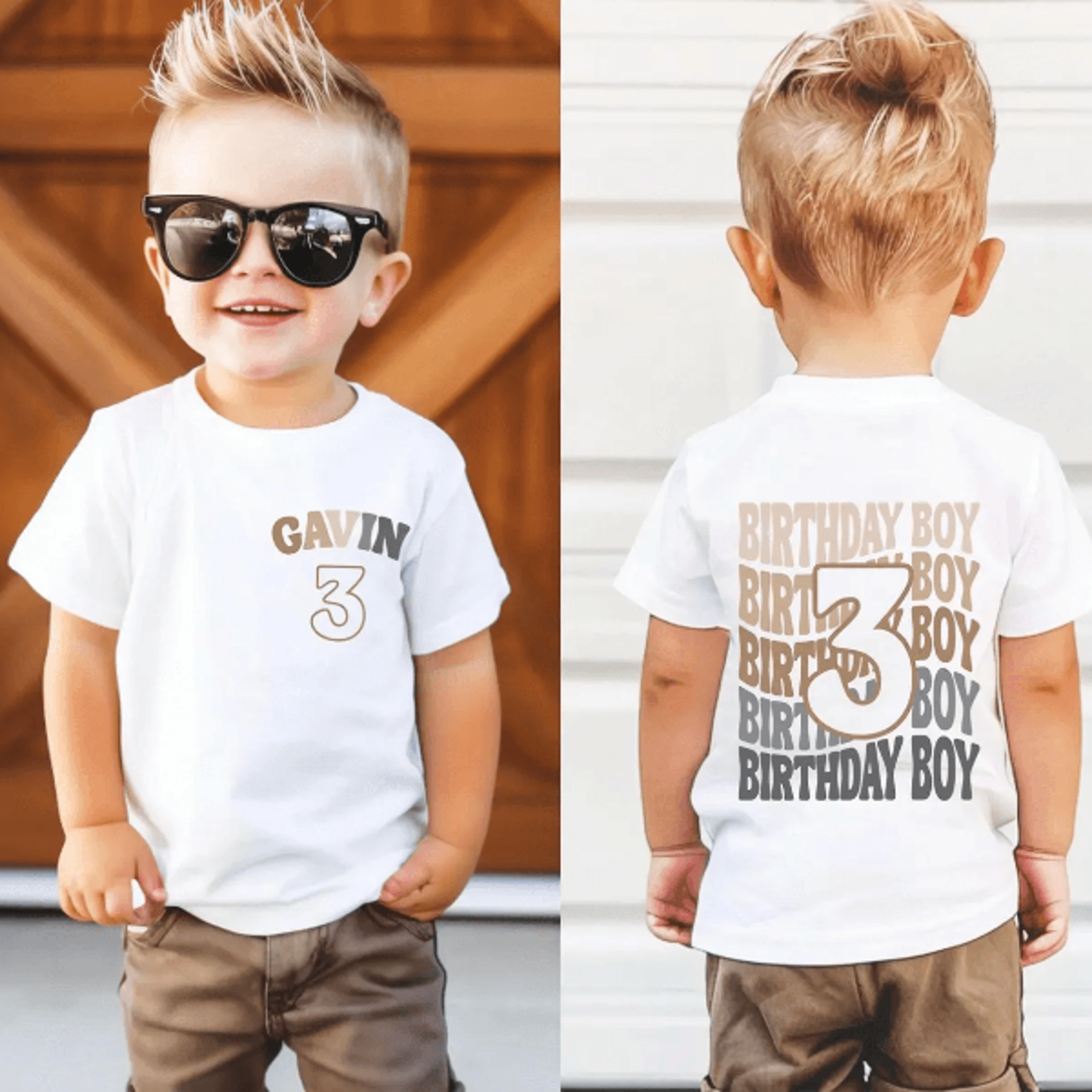 personalized 3rd birthday boy shirt, birthday boy youth t-shirt, kids tee, youth sweatshirt, custom name shirt