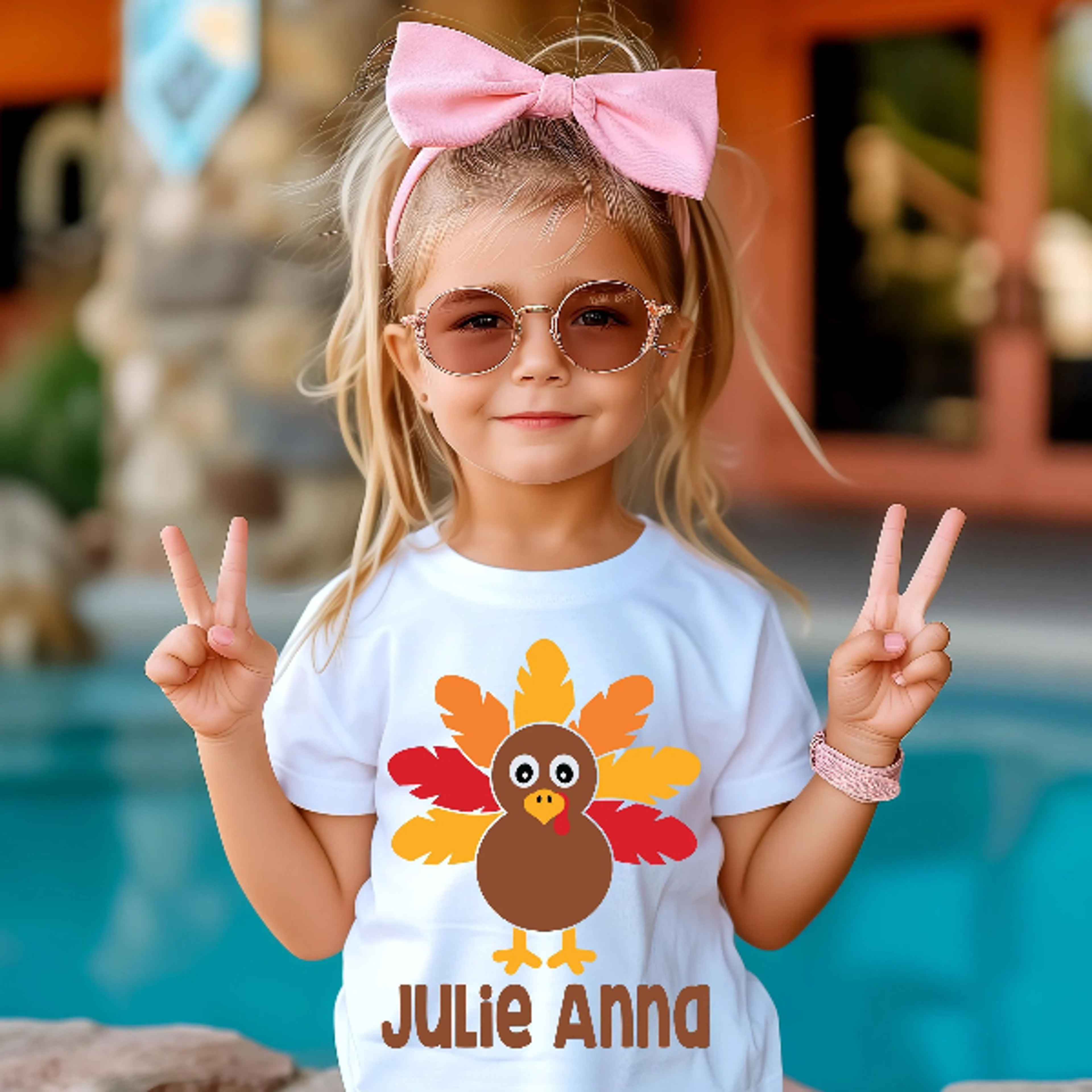 personalized thanksgiving turkey shirt, custom kids turkey tee, thanksgiving toddler shirt, personalized fall shirt, tur