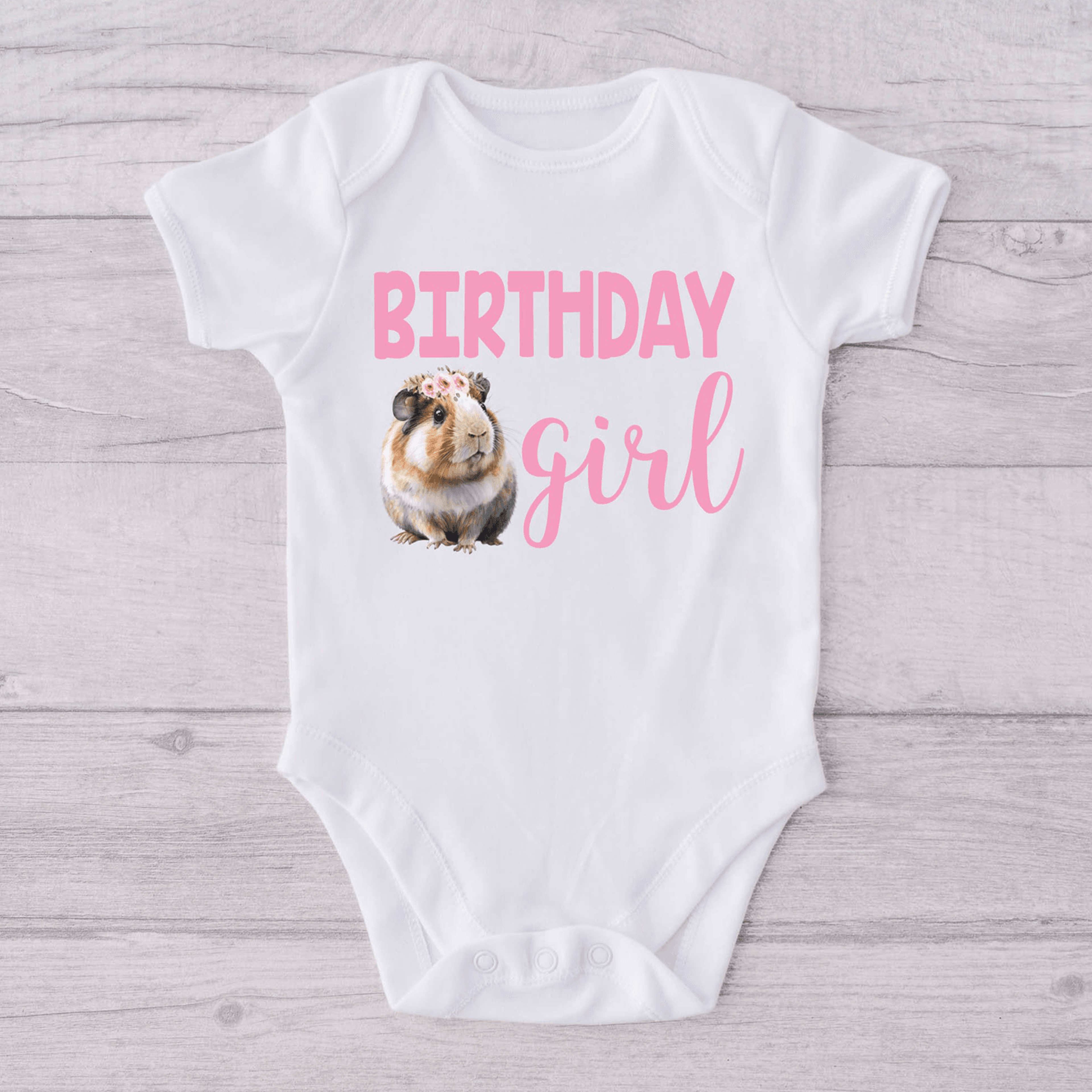 Guinea Pig Birthday Shirt Guinea Pig Birthday Girl Shirt Cute Cavy Birthday Tee Personalized Birthd 1