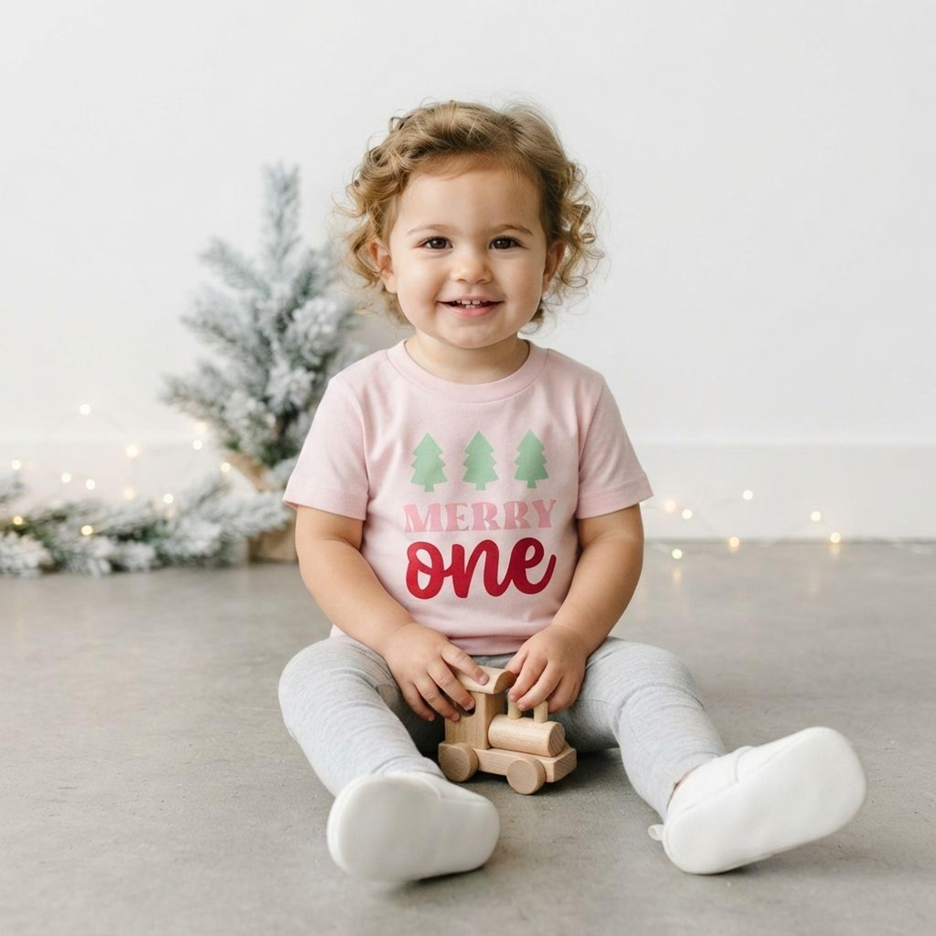 merry one christmas first birthday outfit, red pink mint tutu set, baby girl bodysuit, holiday cake smash outfit