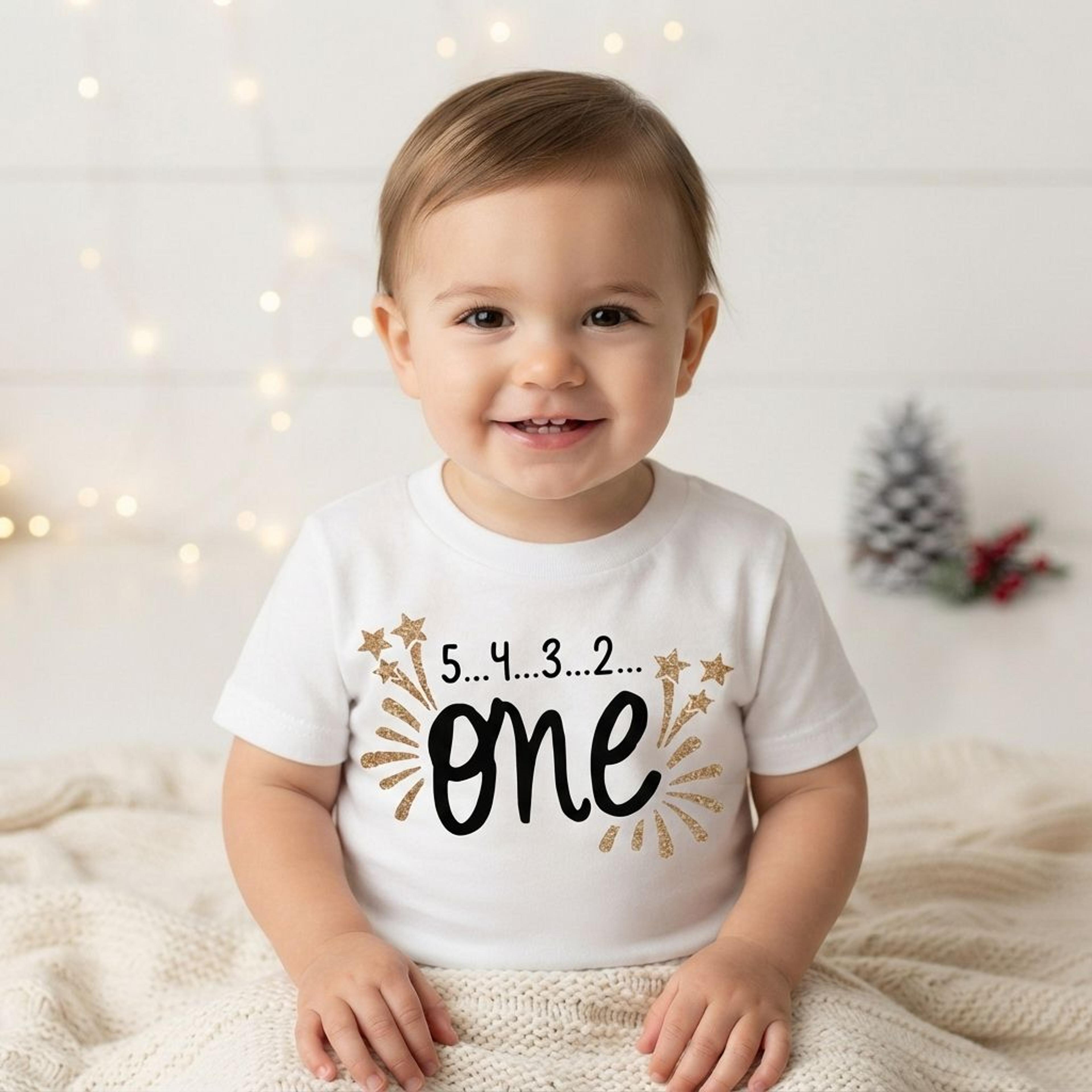 countdown to one first birthday outfit, black gold baby girl tutu set, cake smash bodysuit, new years birthday outfit