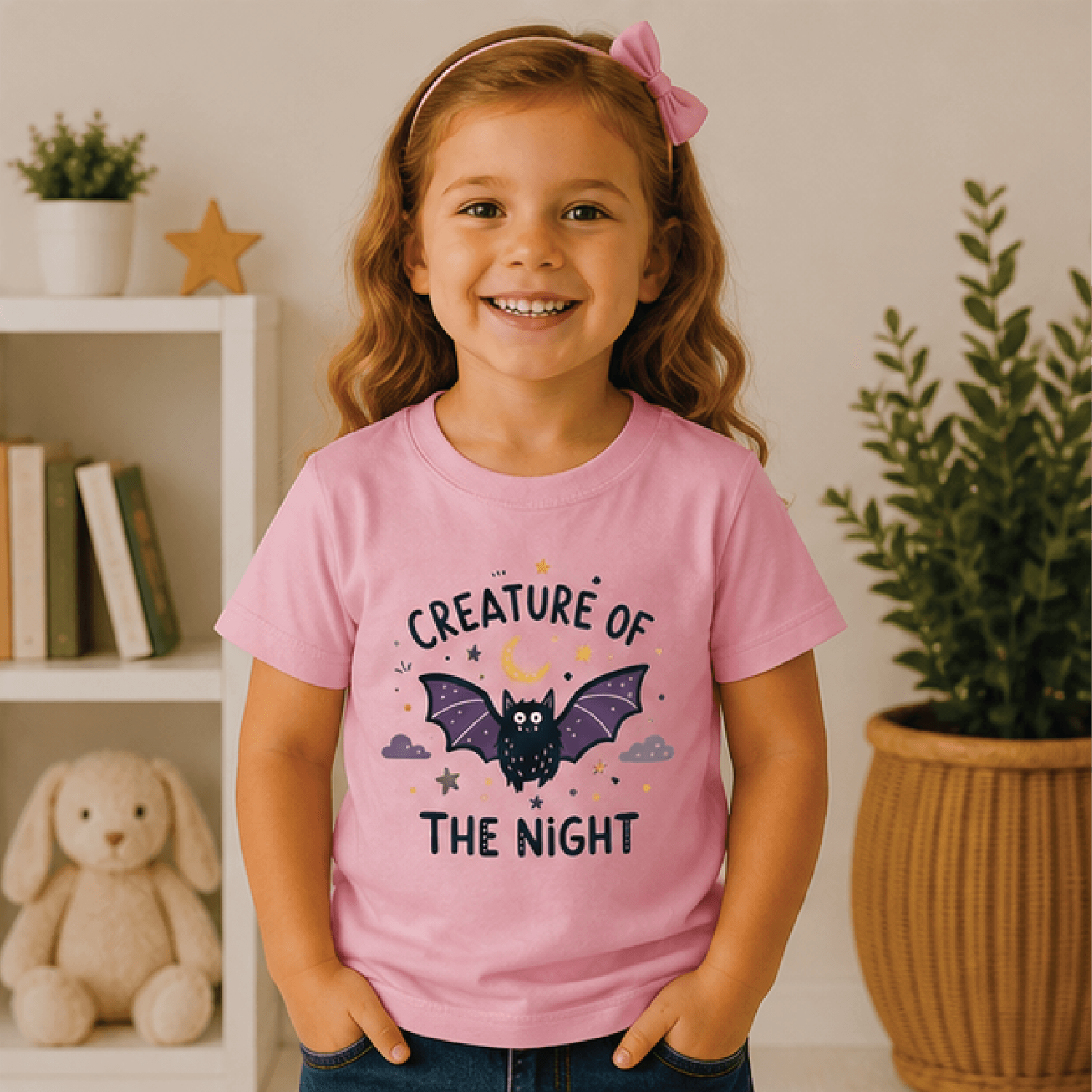 Creature Of The Night Baby Bodysuit Spooky Bat Baby Onesie Gothic Halloween Newborn Outfit Hallowee 3