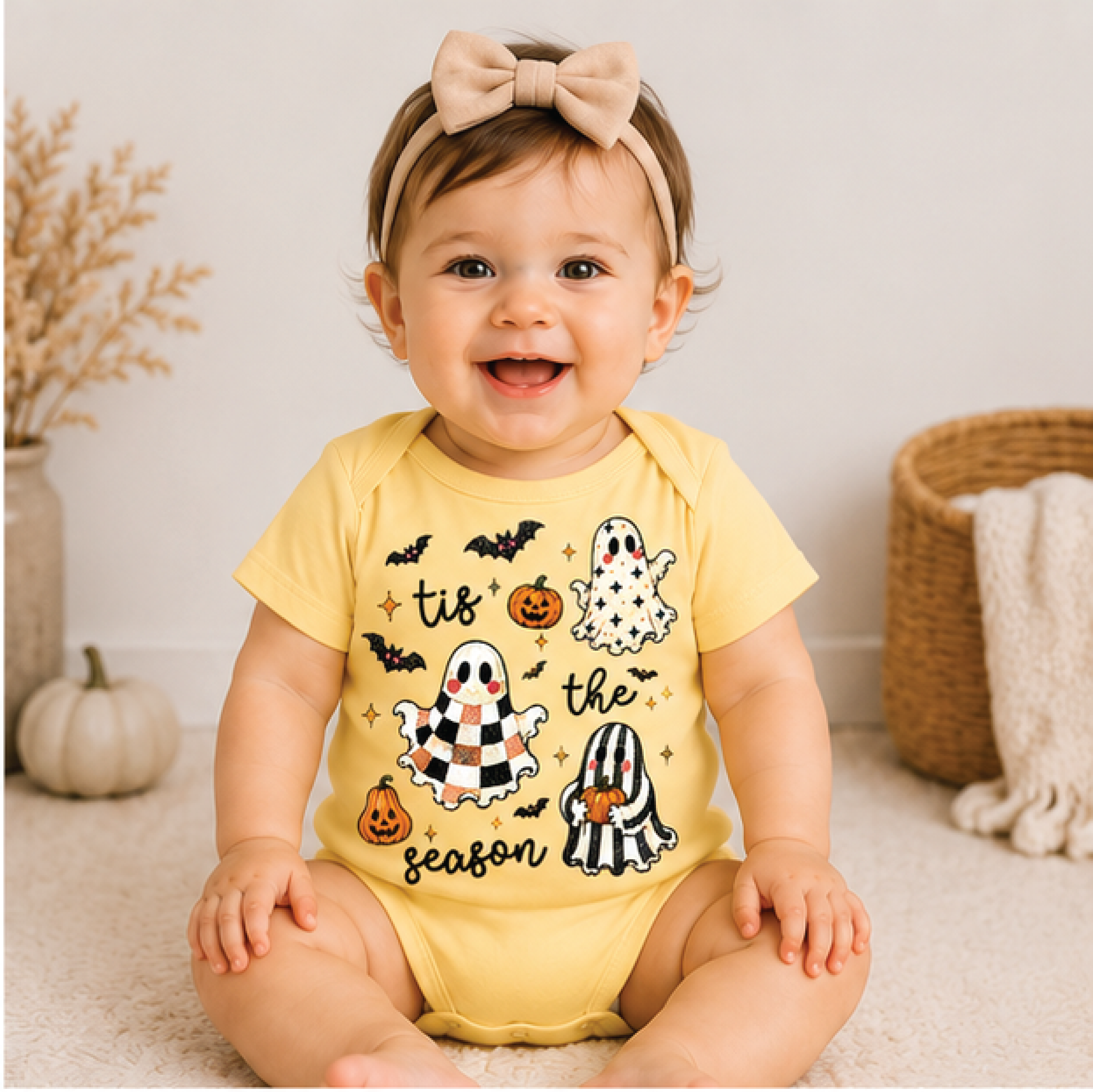 Tis The Season Ghost Kids Shirt Spooky Halloween Toddler Tee Cute Ghost Pumpkin Fall Shirt Trick Or 1