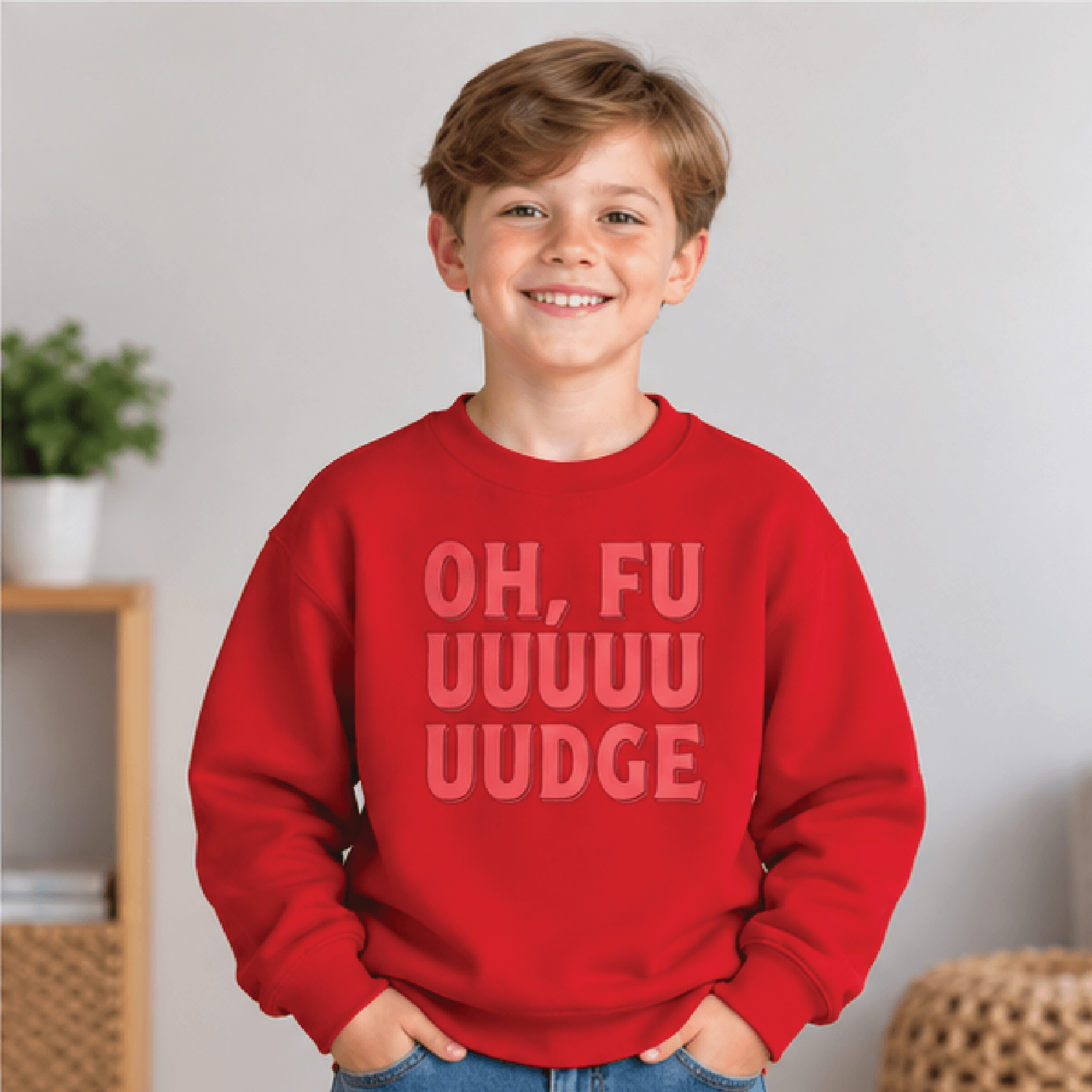 Retro Santa Christmas Sweatshirt Kids Holiday Crewneck Youth Vintage Xmas Sweater Cute Festive Chri 3