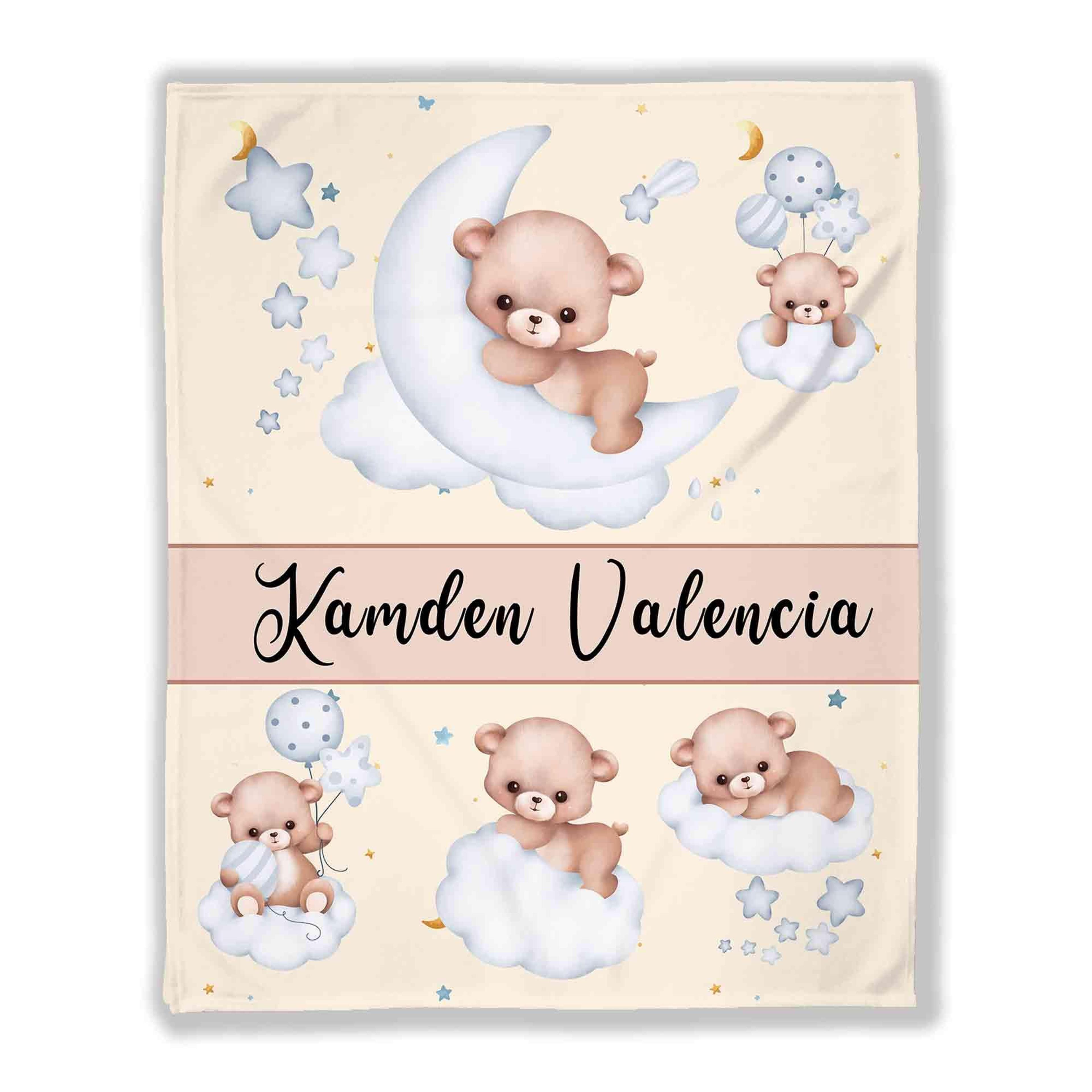 personalized baby blanket, custom name sherpa blanket, baby boy girl blanket, newborn gift, nursery baby shower gift