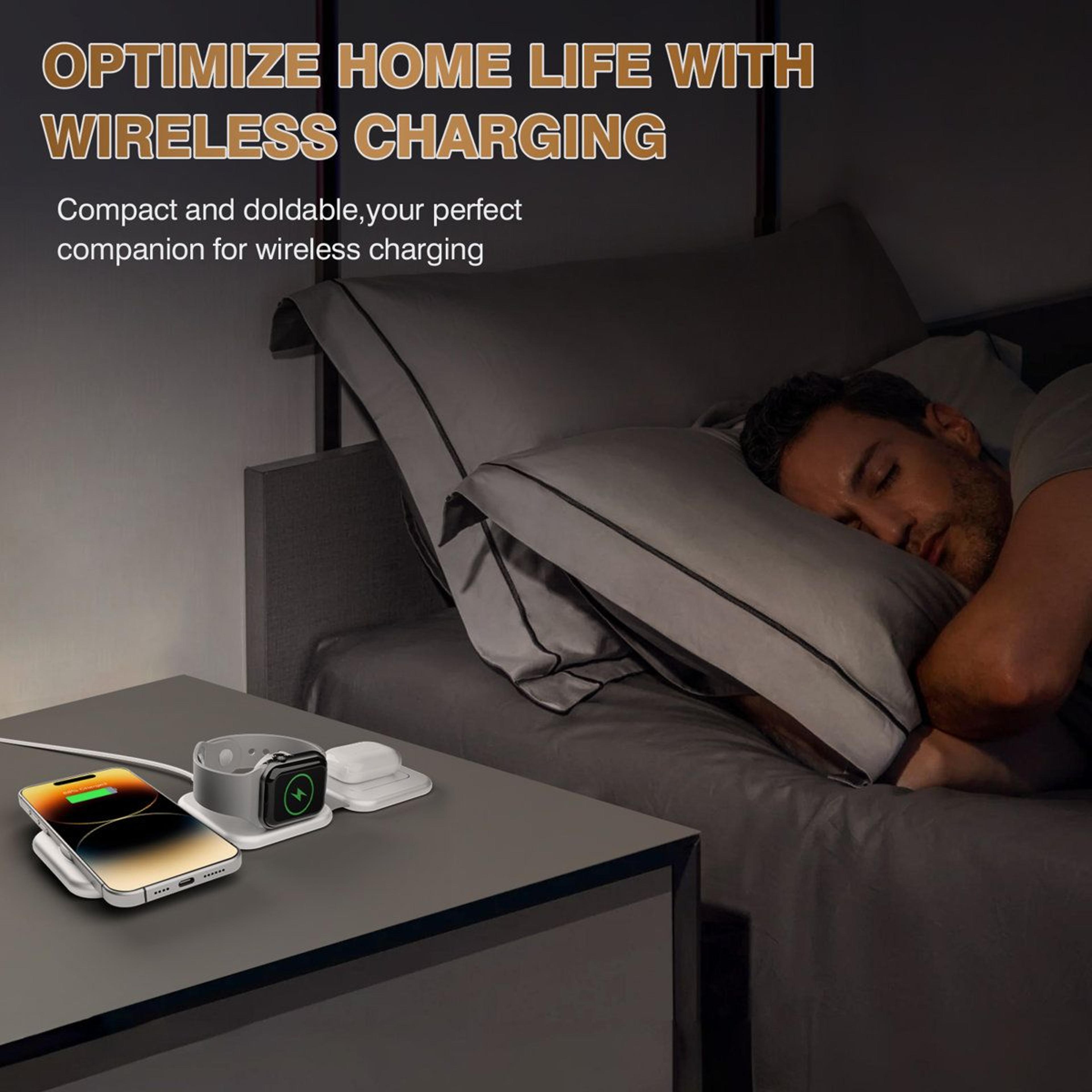 Magnetic 3 In 1 Wireless Charging Station For Apple Devices 7