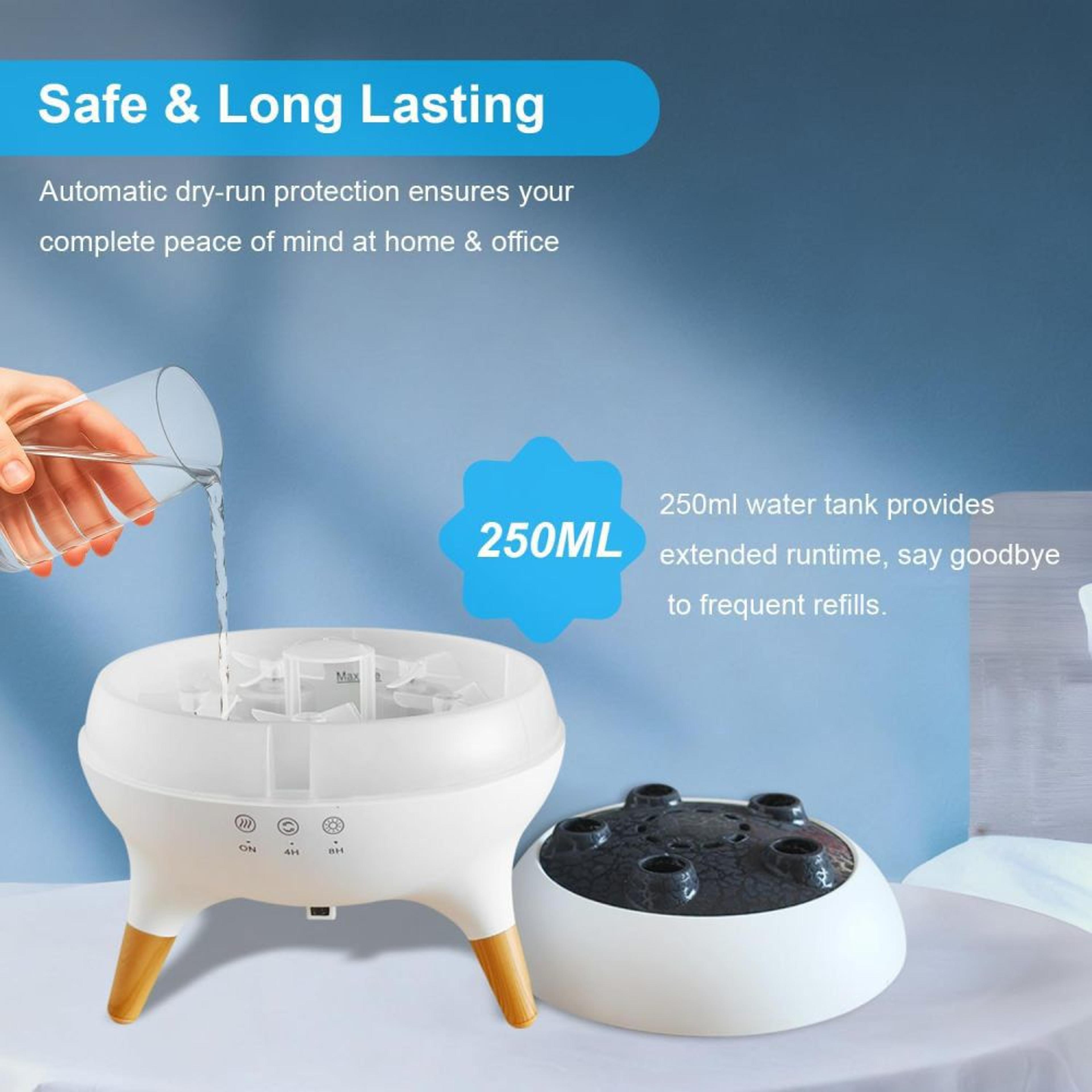 250ml Jellyfish Essential Oil Diffuser With Remote And 7 Color Lights 5