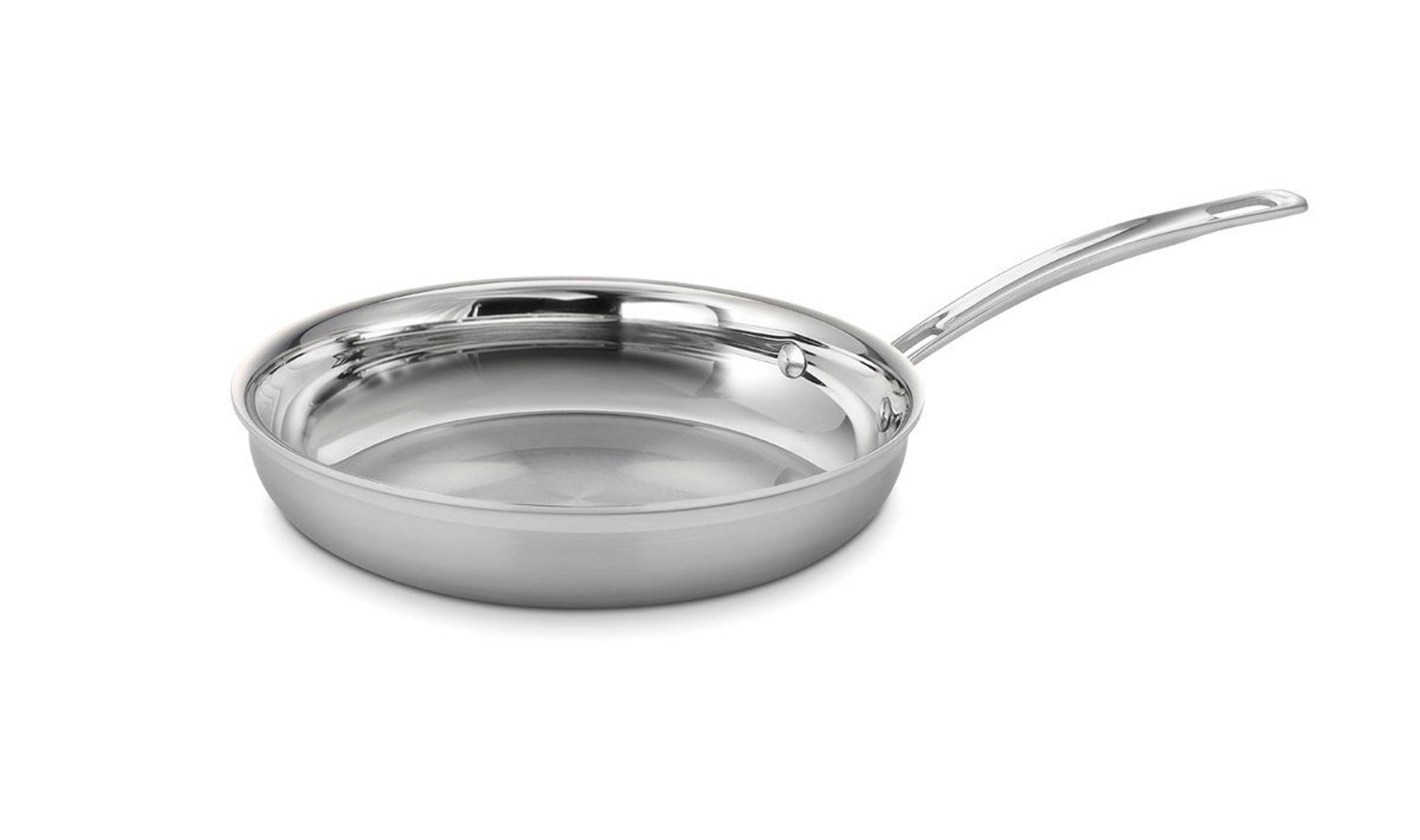 Cuisinart MultiClad Pro Tri Ply Stainless Steel Induction Skillet 3