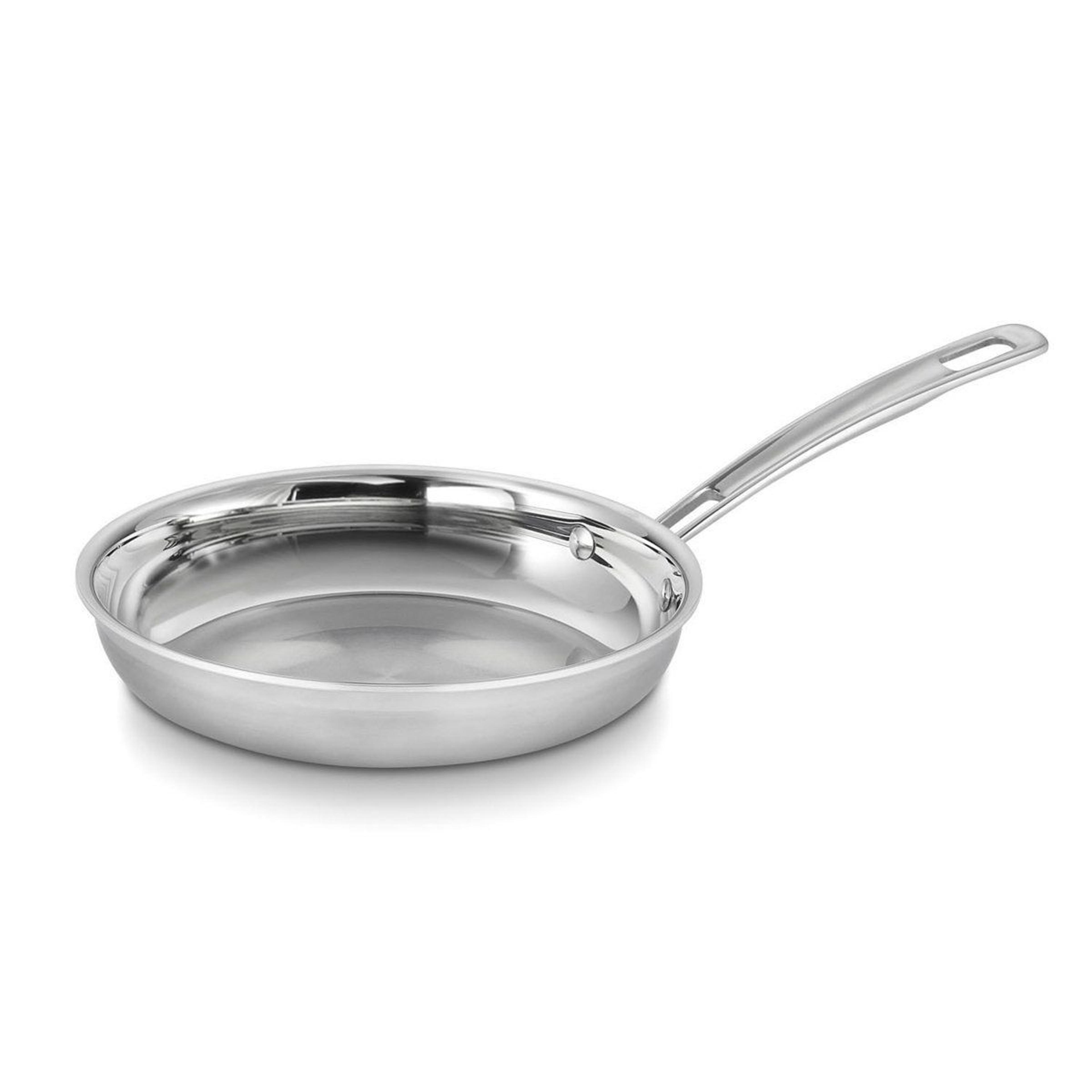 cuisinart multiclad pro tri ply stainless steel induction skillet