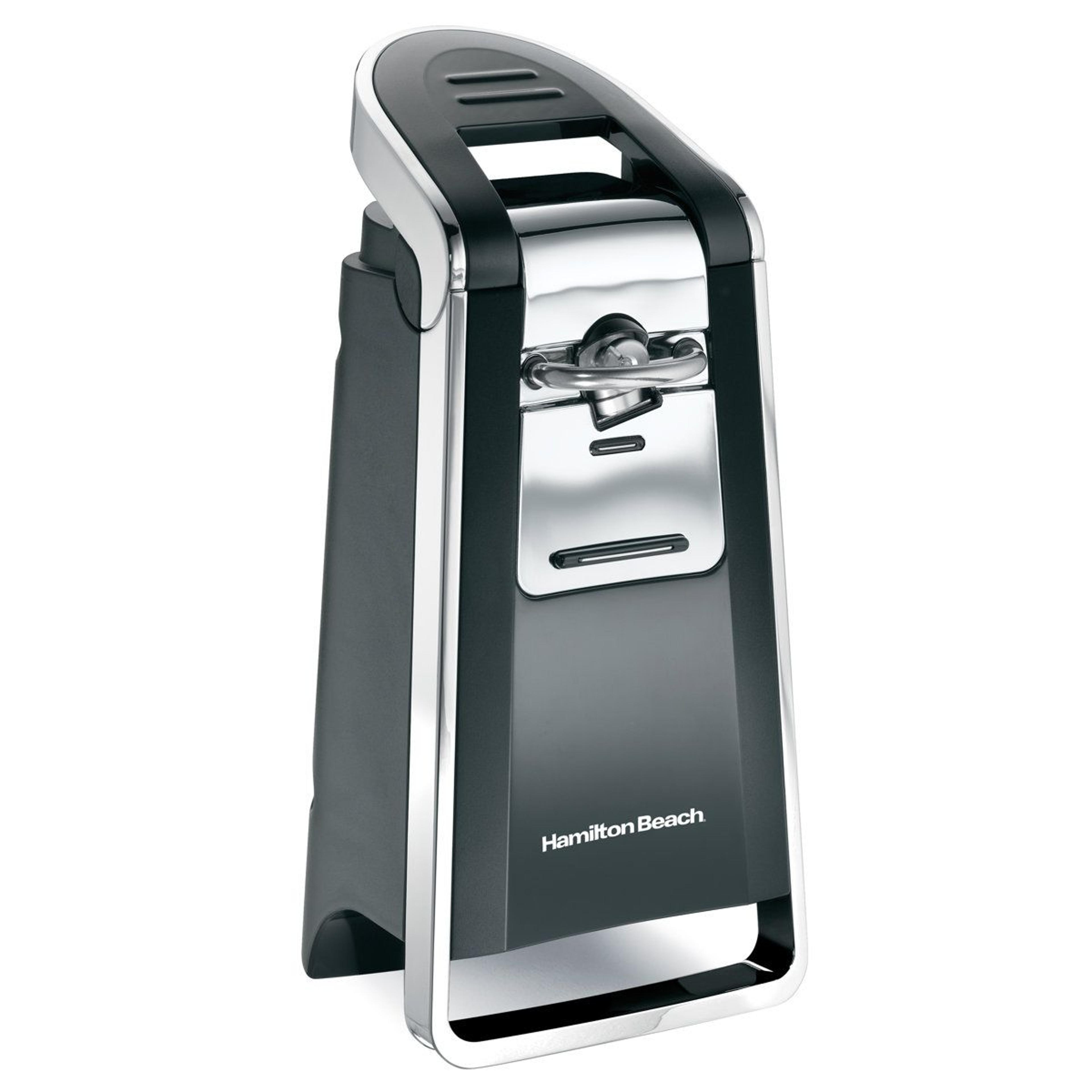 hamilton beach smoothtouch electric can opener with smooth edge one hand operation