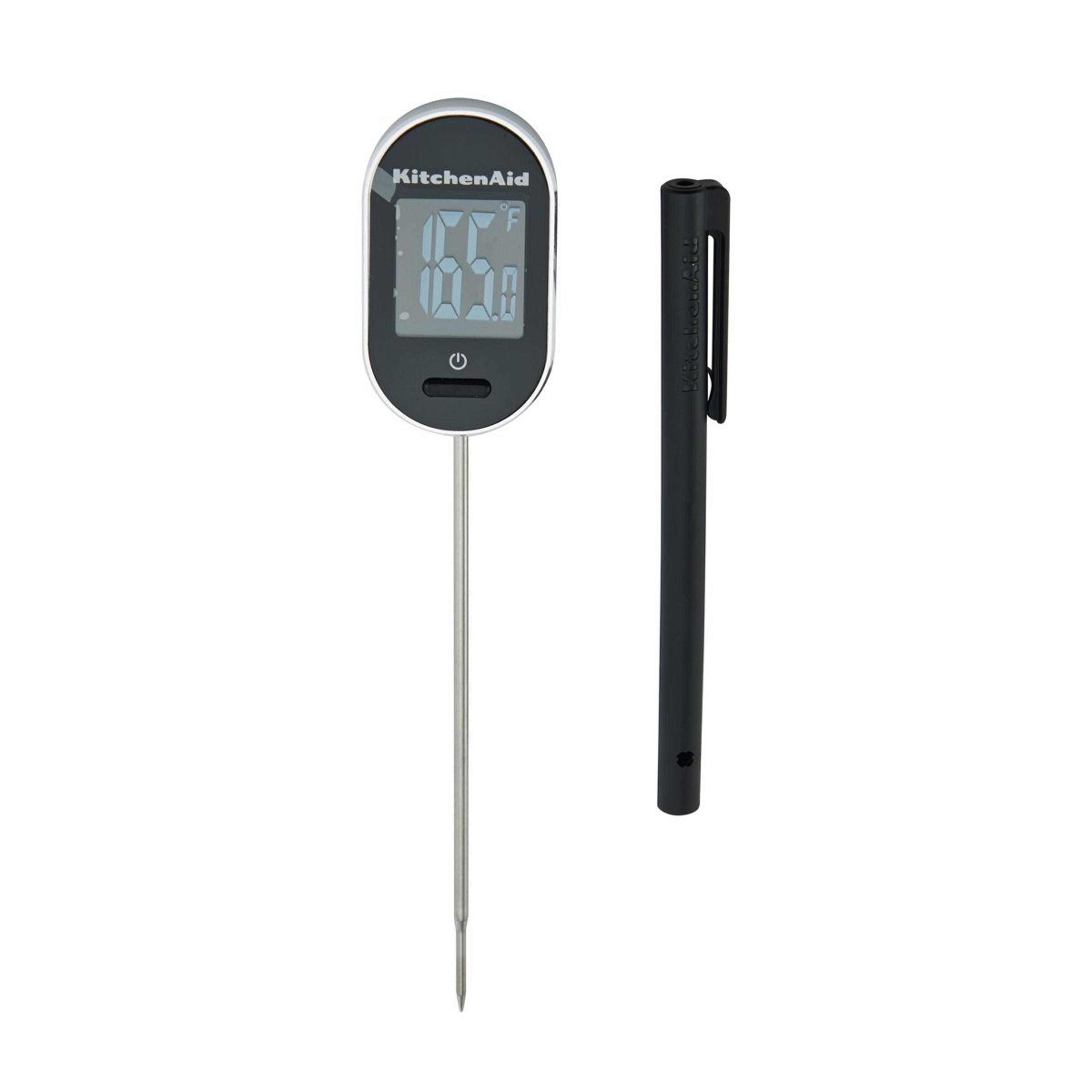 kitchenaid instant read meat thermometer digital food and cooking thermometer