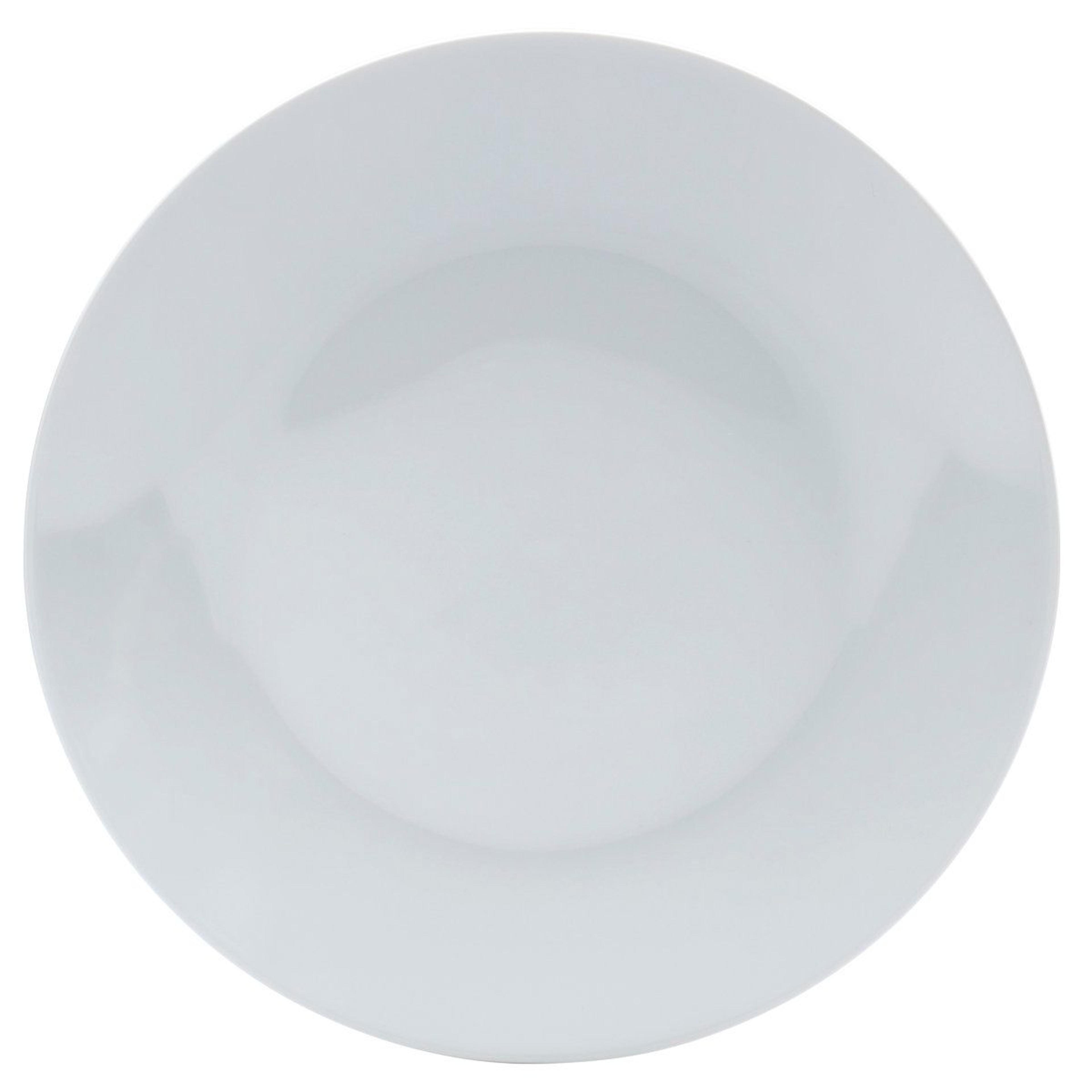 Denmark 12 Piece Porcelain Dinnerware Set For 4 With Stackable Plates And Bowls 6