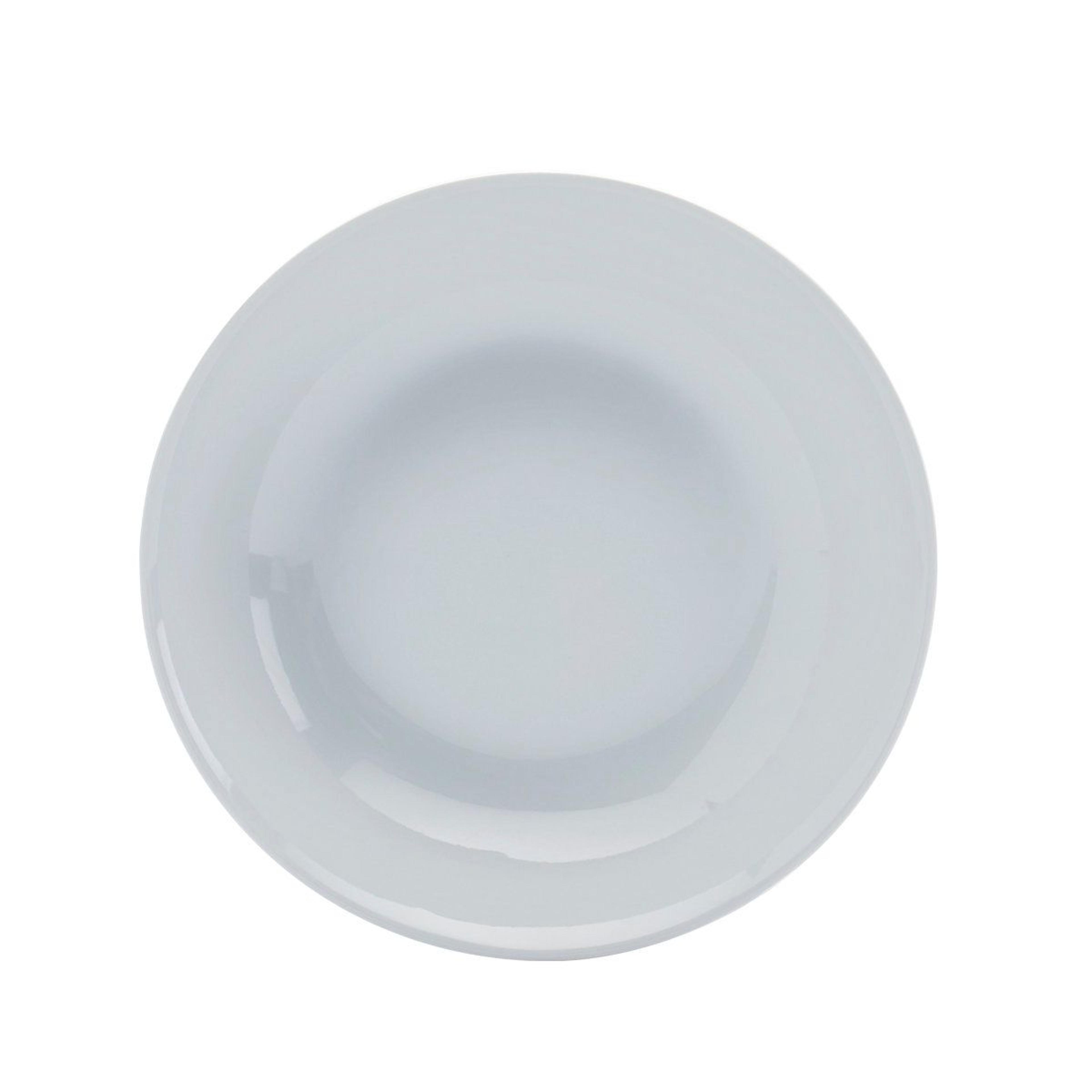 Denmark 12 Piece Porcelain Dinnerware Set For 4 With Stackable Plates And Bowls 7