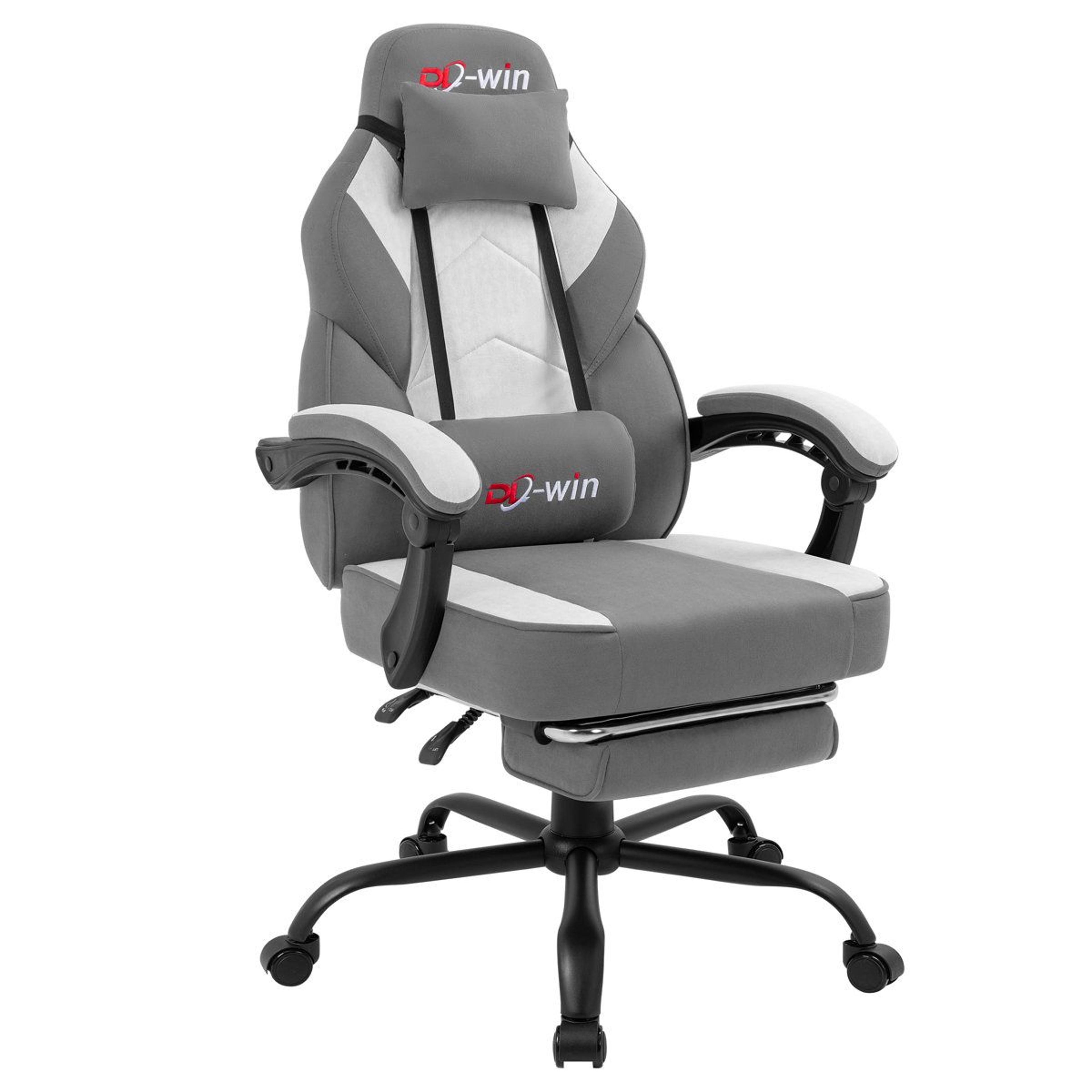 Ergonomic Gaming Chair With Footrest And Lumbar Support 10