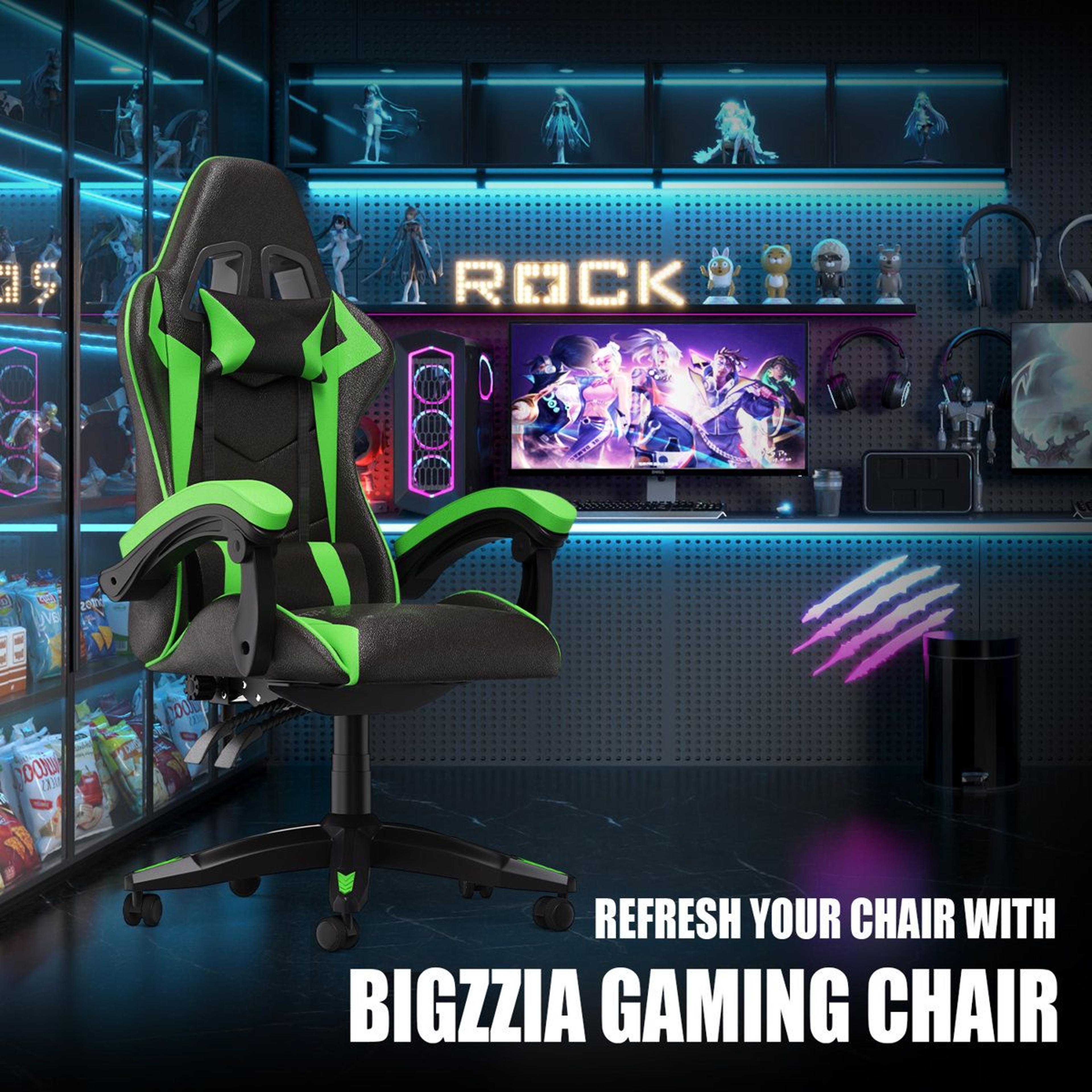 Stephen Ergonomic Gaming Chair Adjustable Reclining PC  Racing Seat 2