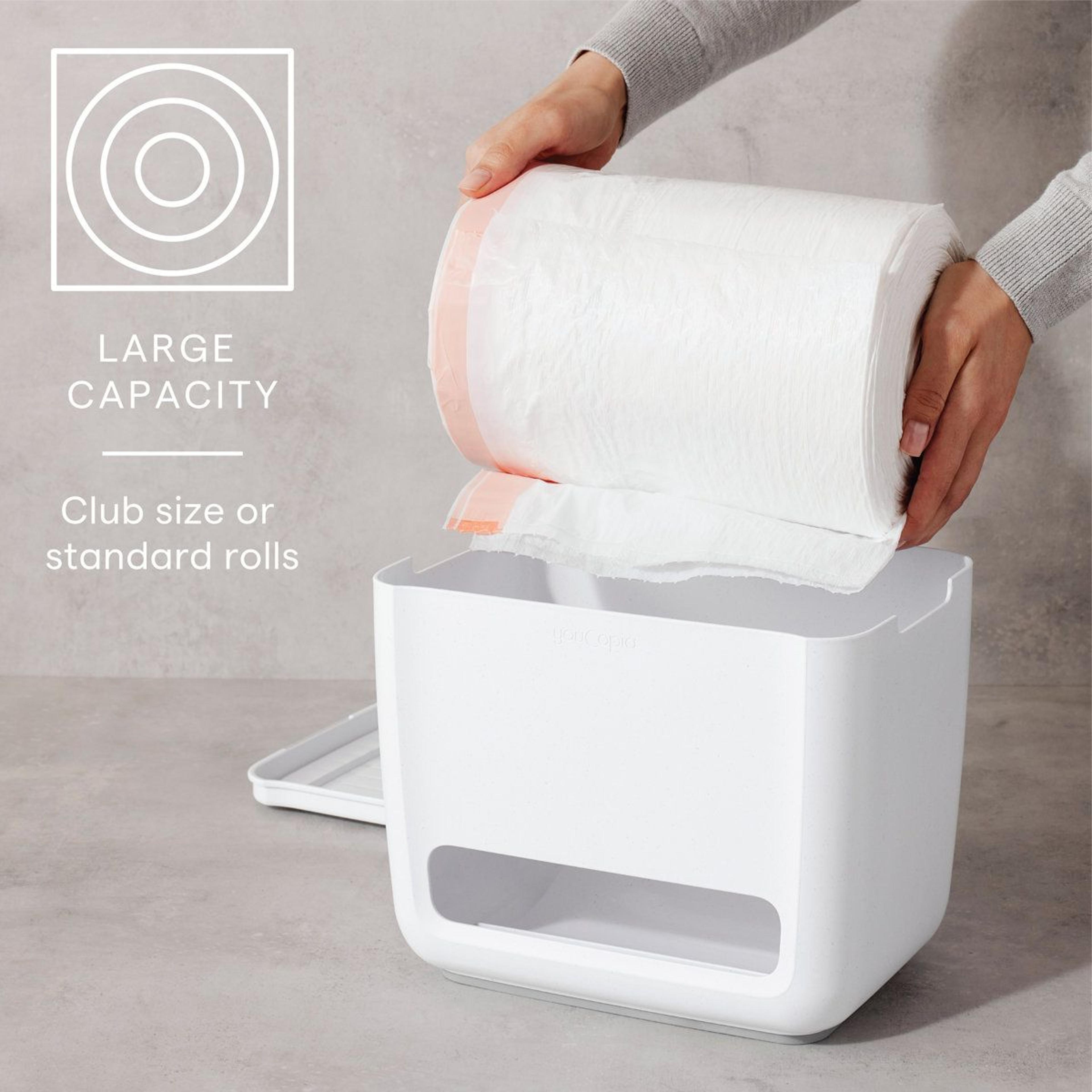 Trash Bag Dispenser  Under Sink Cabinet Organizer 1