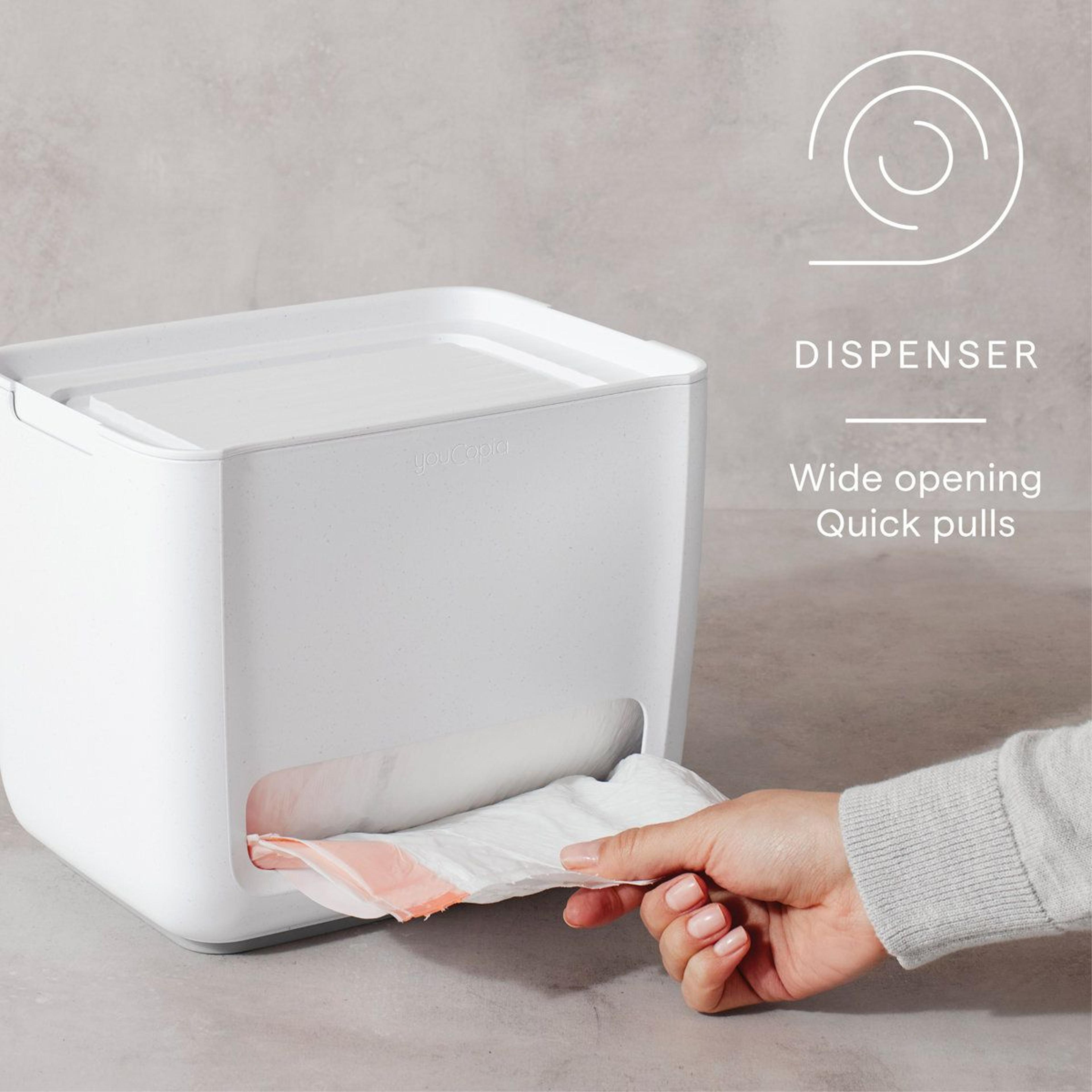 Trash Bag Dispenser  Under Sink Cabinet Organizer 2
