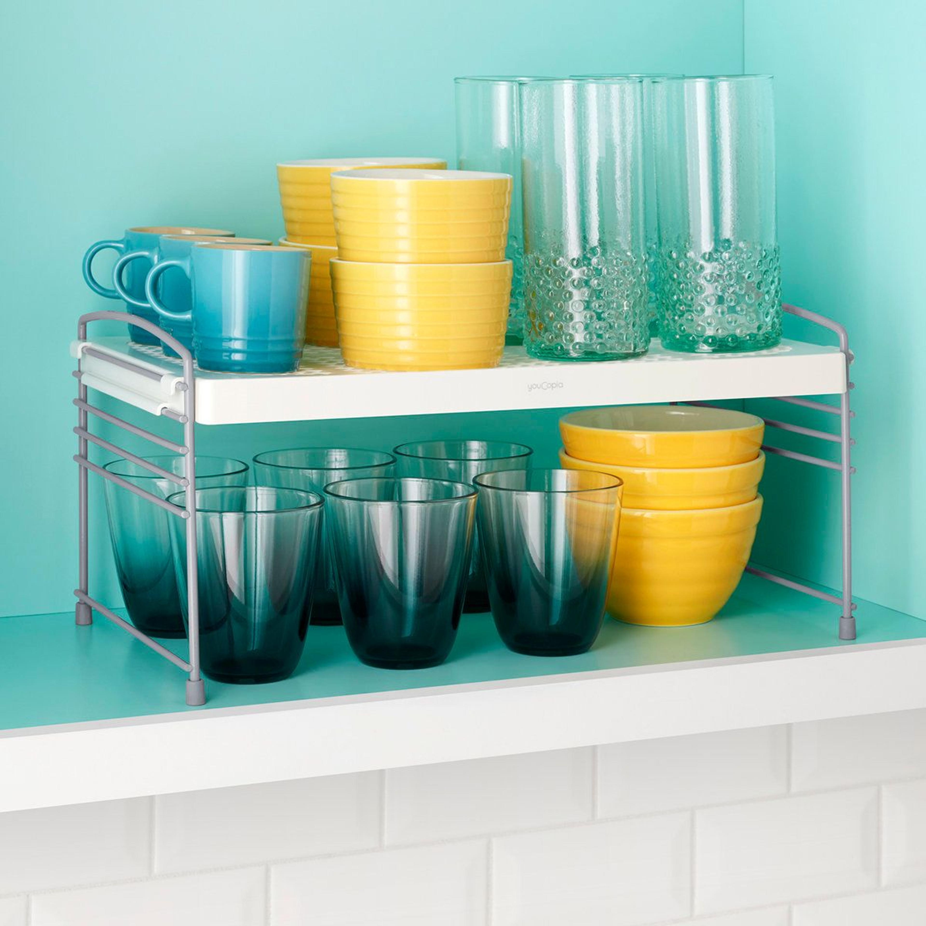 upspace adjustable shelf – height-adjustable cabinet organizer & pantry storage shelf