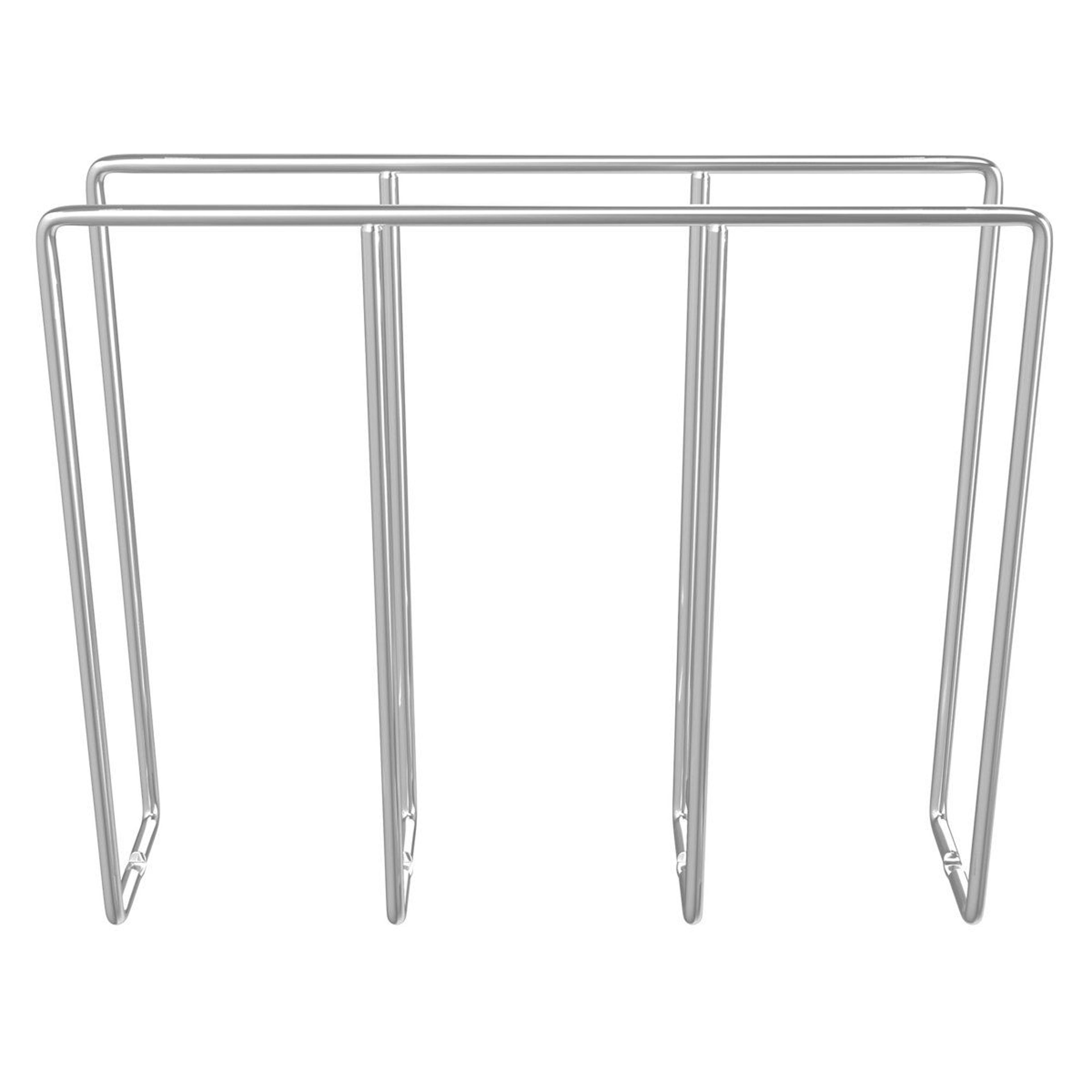 Shelf UShaped Bakeware Cabinet Organizer And Metal Tray Divider 1
