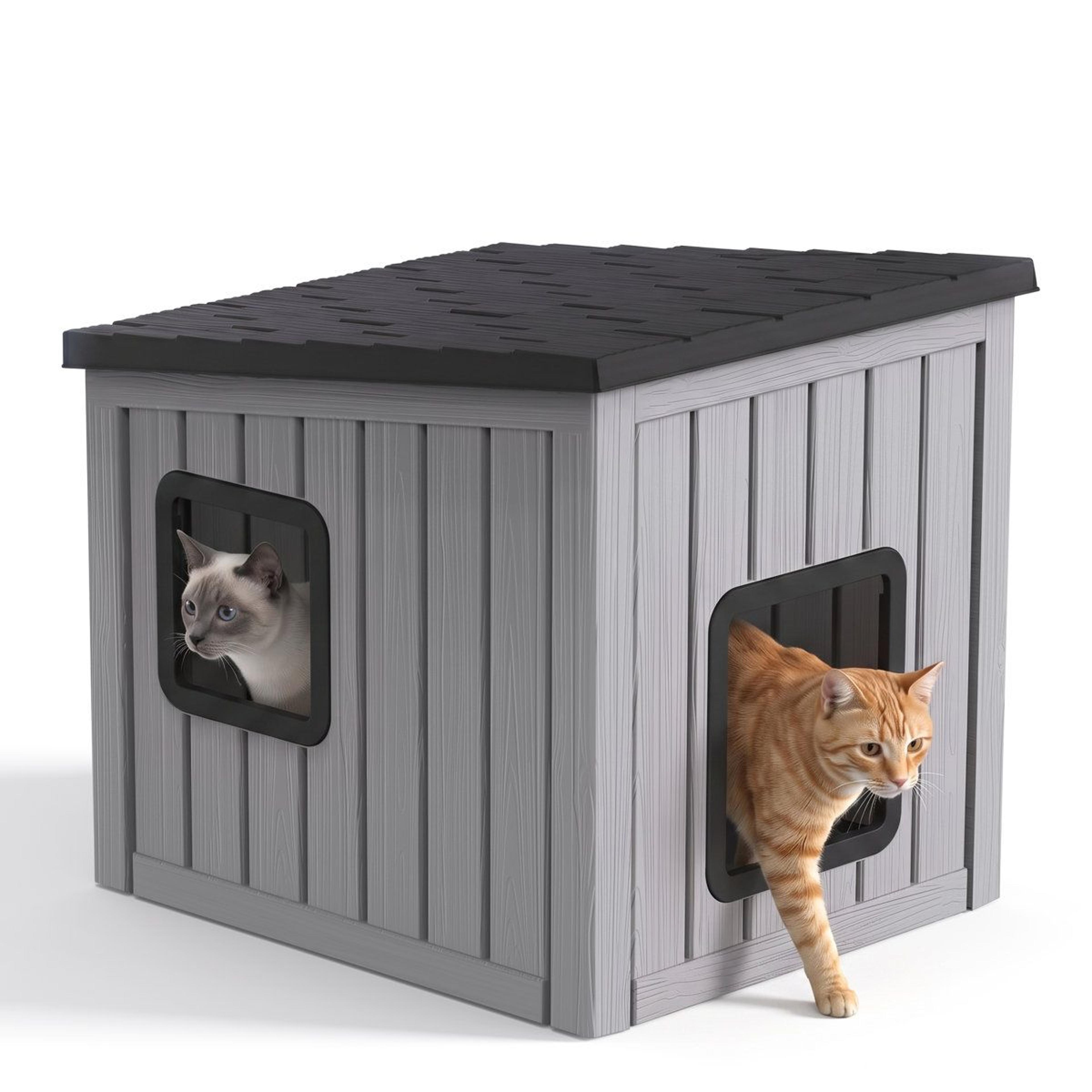 Pet House Durable Outdoor Cat Shelter And Small Dog House 9