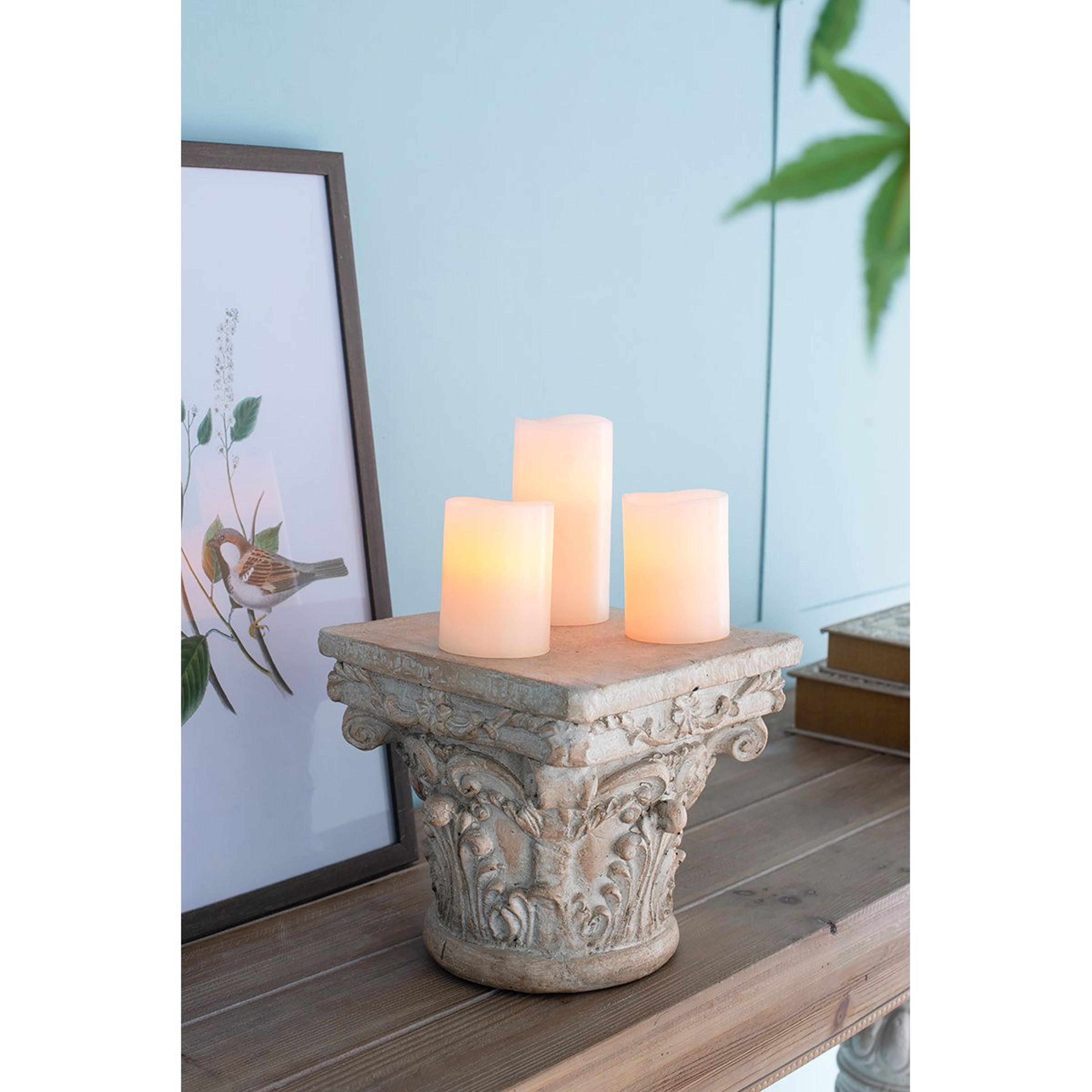 Roman Style Outdoor Pedestal Stand  Decorative Garden Column 1