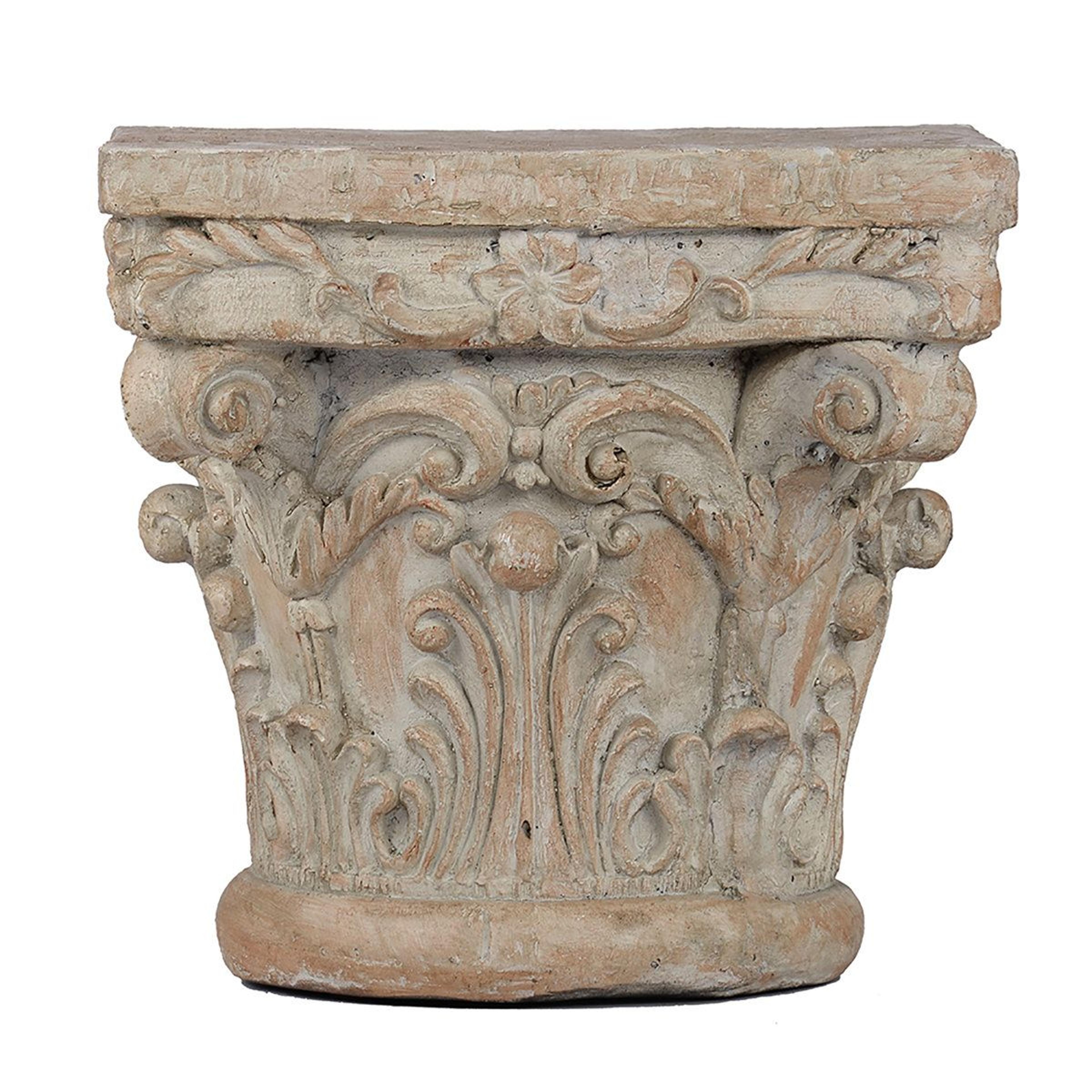 Roman Style Outdoor Pedestal Stand  Decorative Garden Column 5