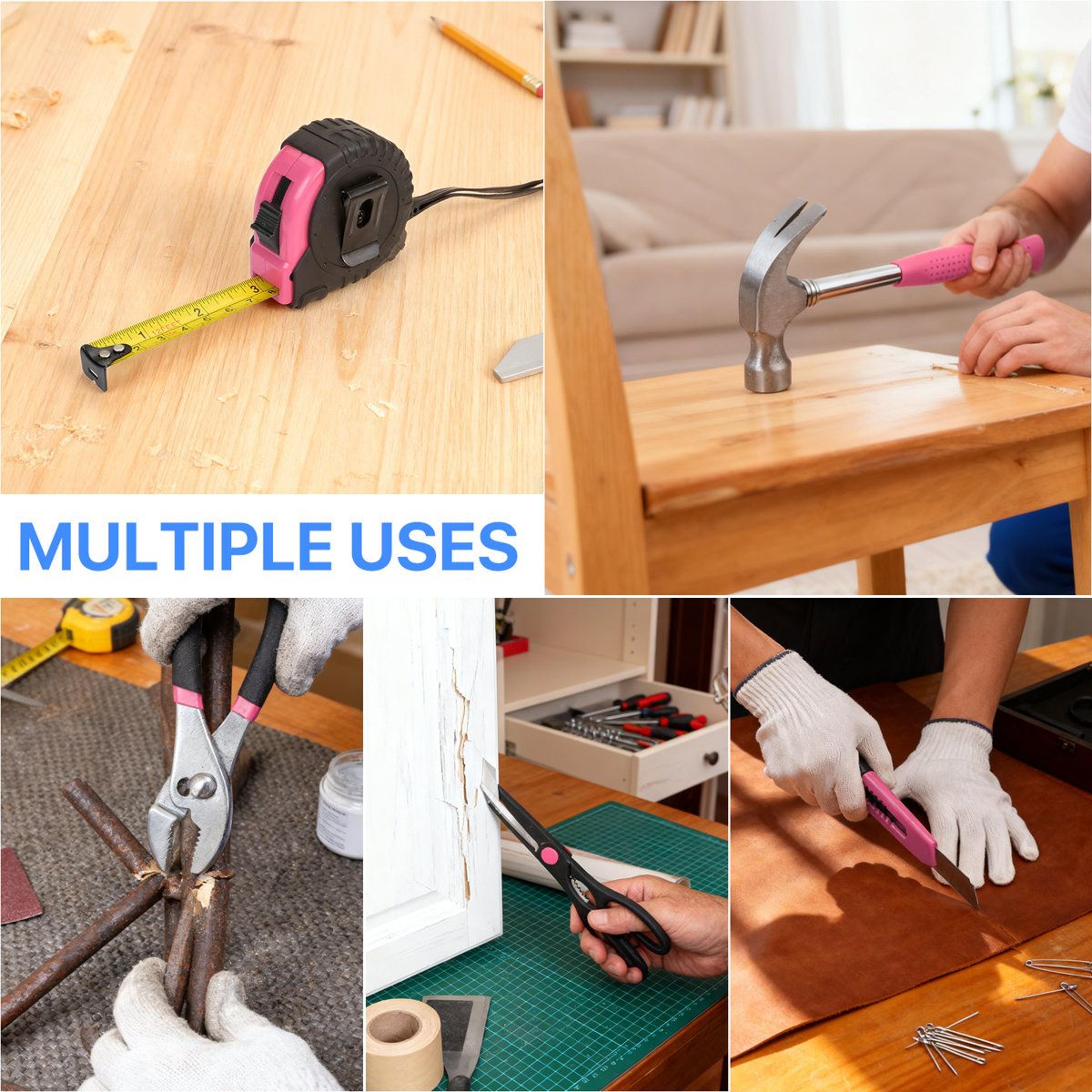 17 Stories 39 Piece Household Tool Set With Storage Case For Essential Home Repair And DIY Projects 1
