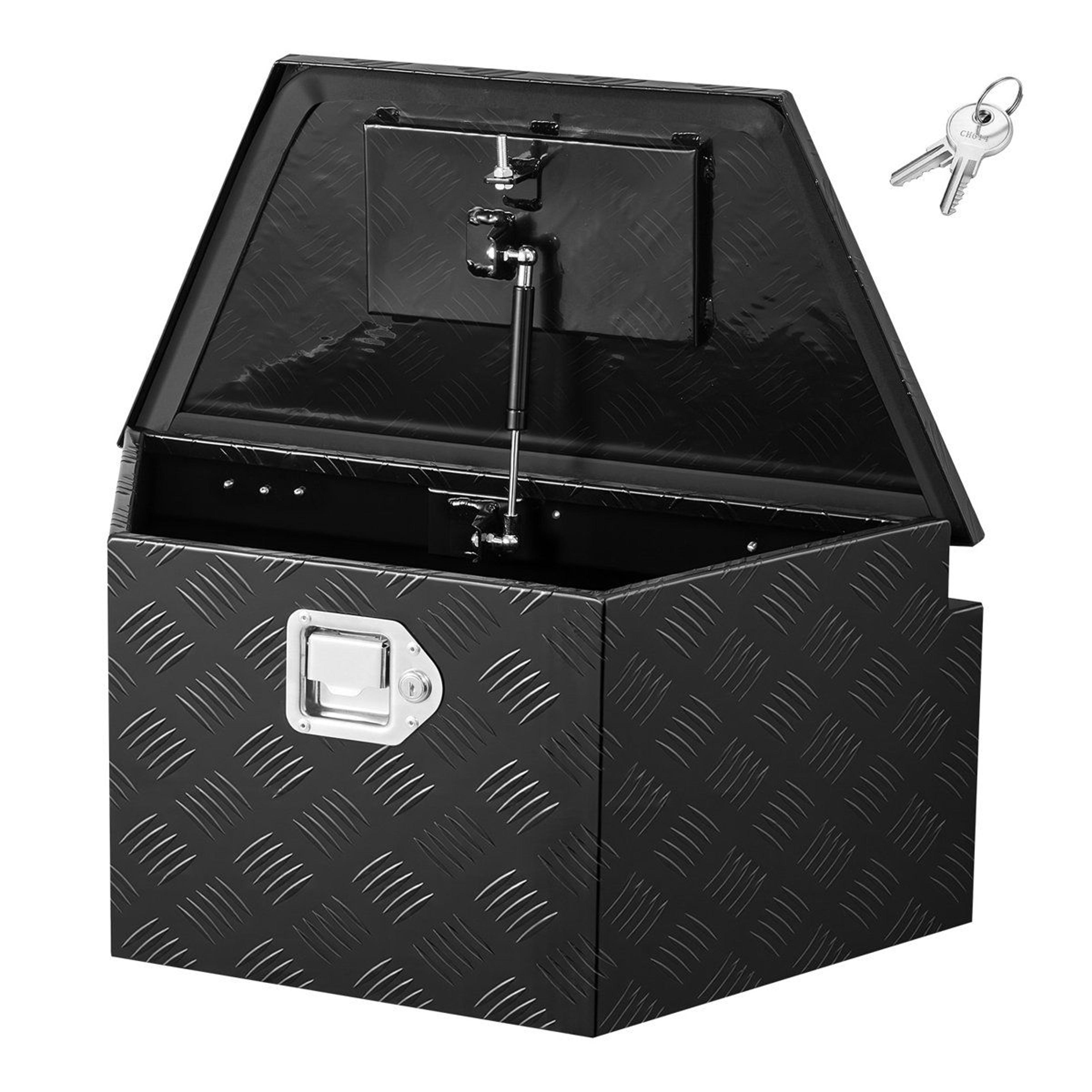 aluminum trailer tongue box heavy duty tool chest for truck bed and rv