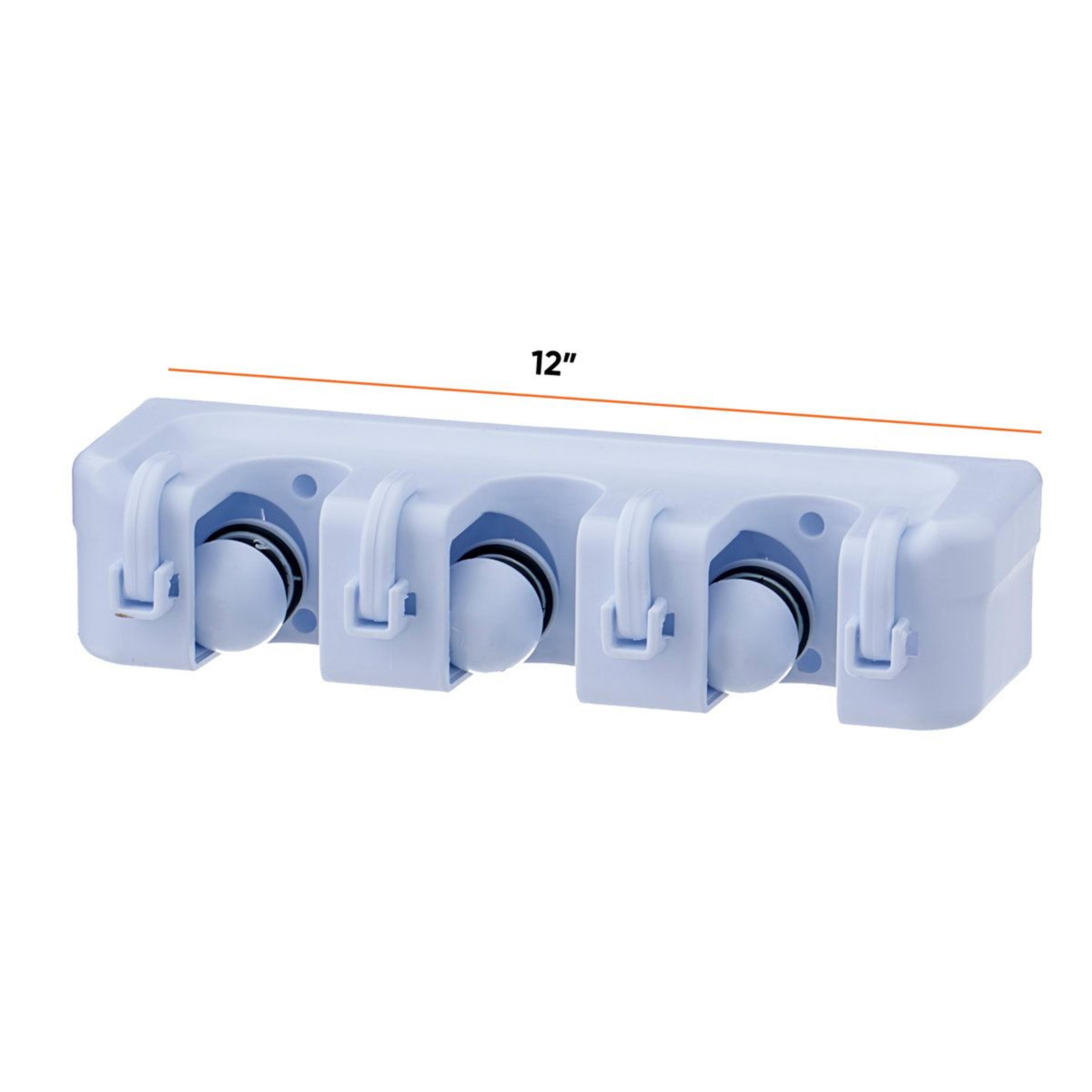 Space Saving Mop And Broom Wall Organizer Holder 3