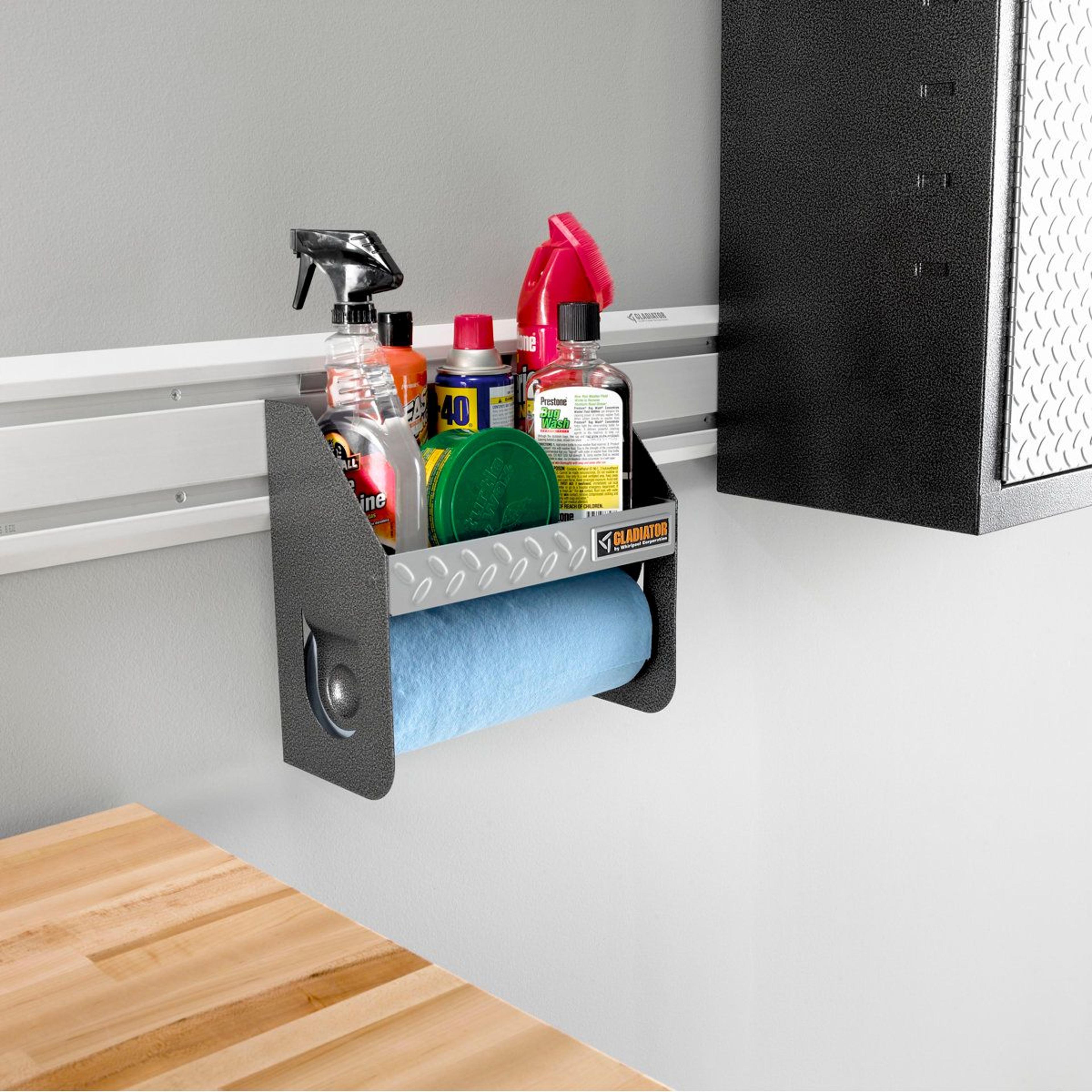 Steel Garage Cleaning Caddy And Wall Storage Organizer 4