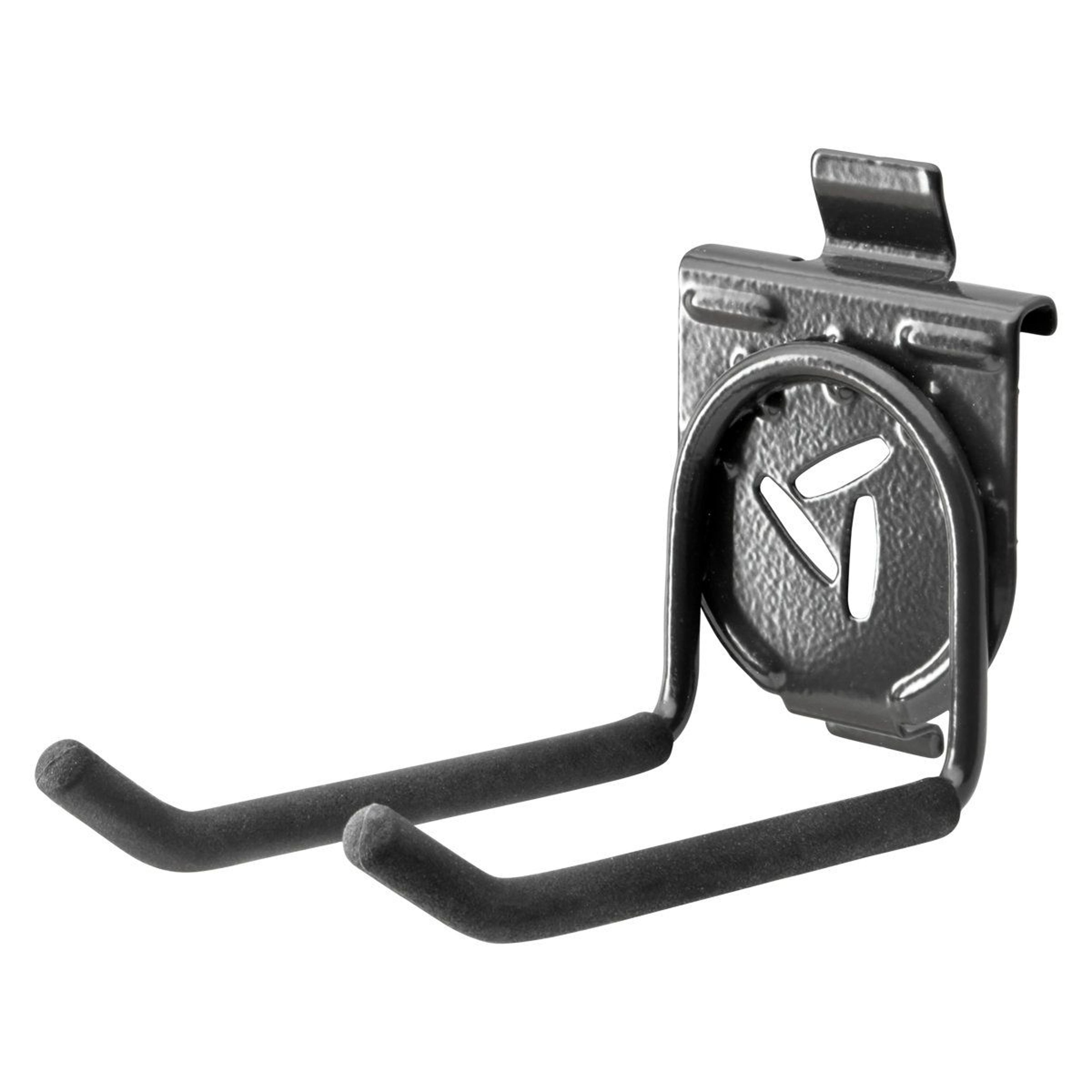 Twin Hook For Garage Tool Storage And Long Handled Equipment 5