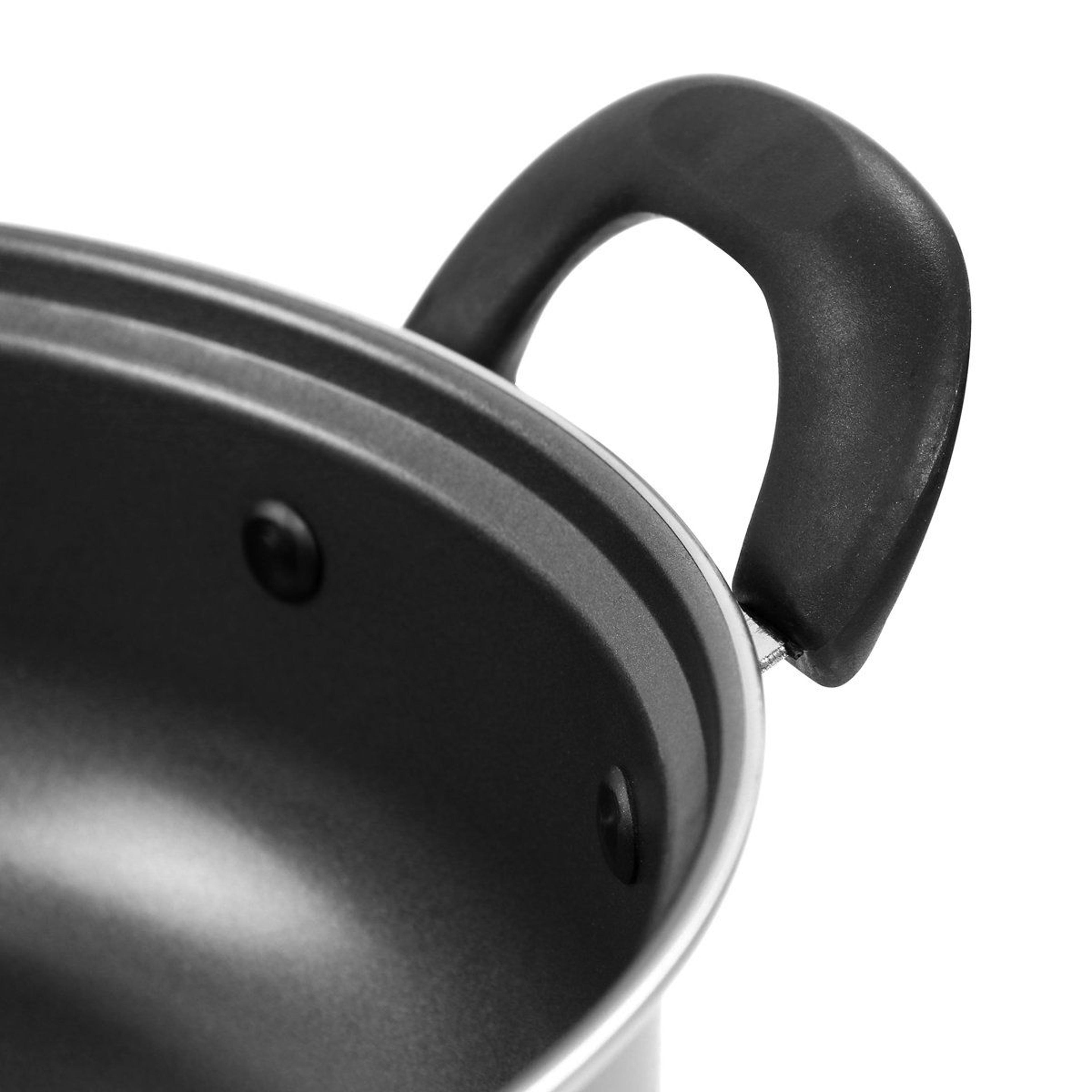 12 Inch Non Stick Aluminum Frying Pan With Lid 3