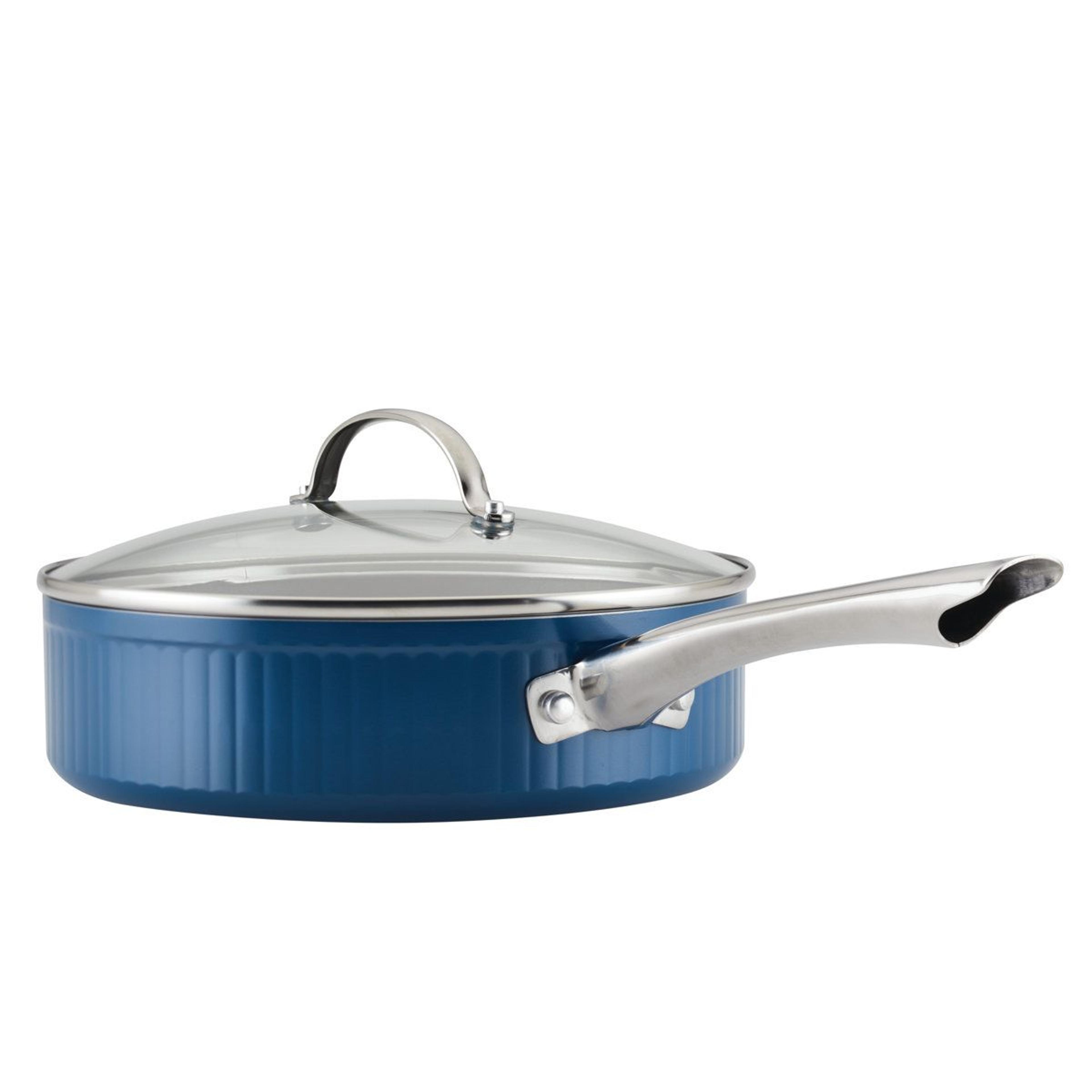 3 Quart Nonstick Saute Pan With Glass Lid For Even Heating And Easy Cleanup 5