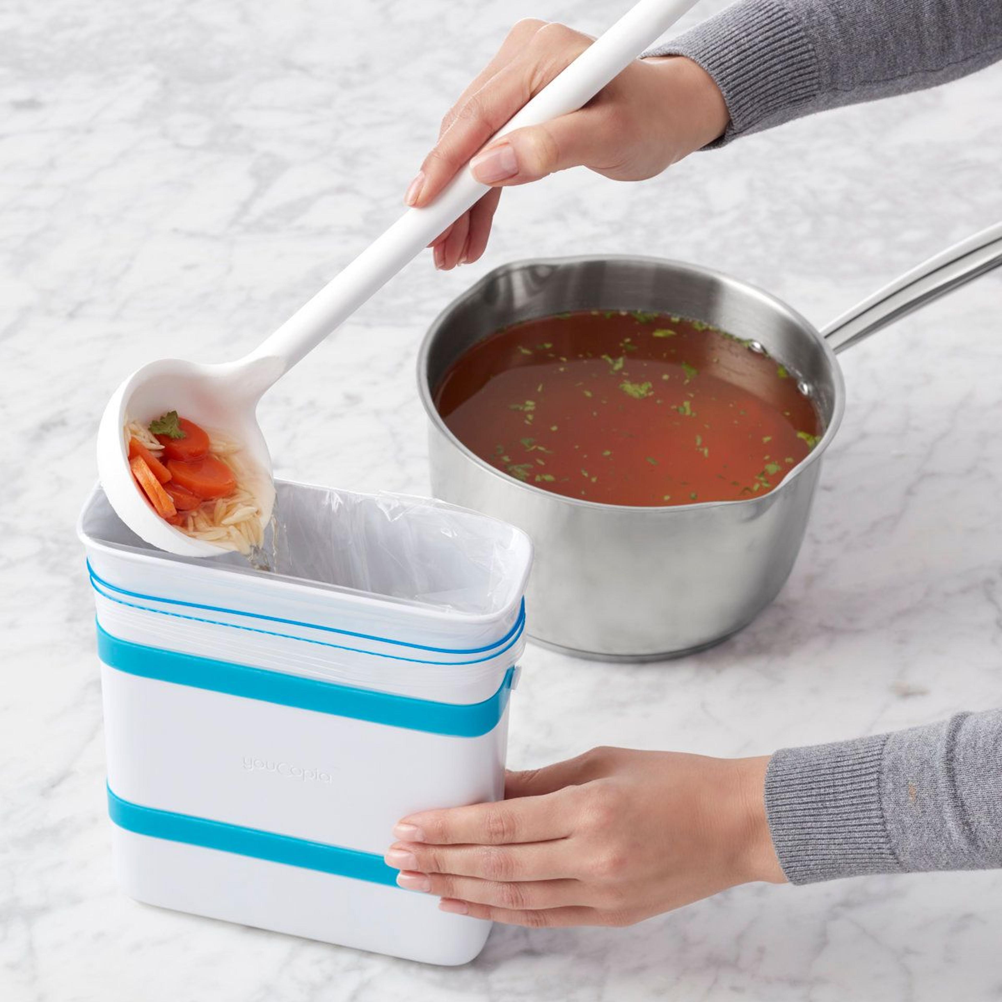 6 cup freezer food block maker meal prep freezer container