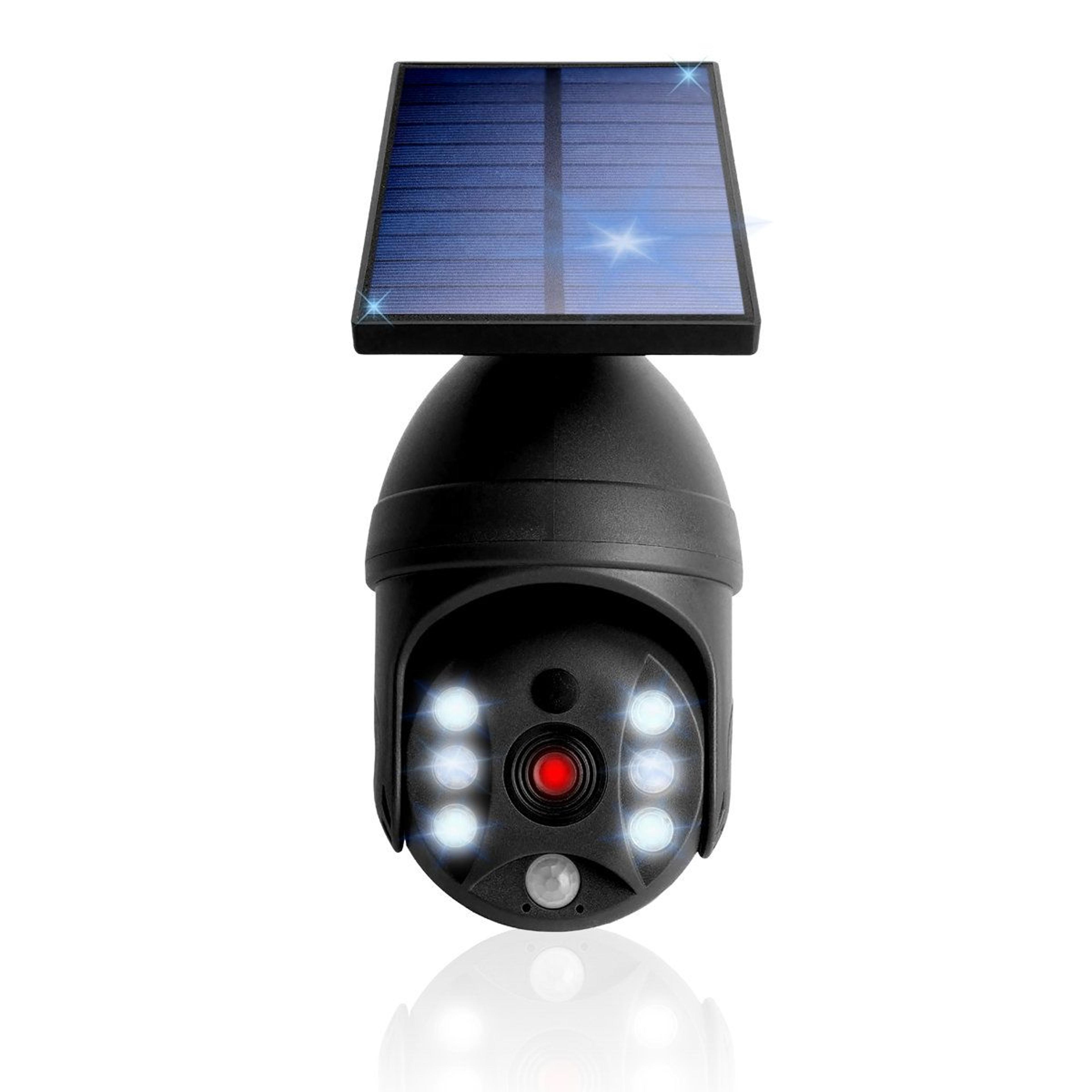 solar motion sensor spotlight 250 lumen adjustable outdoor security light
