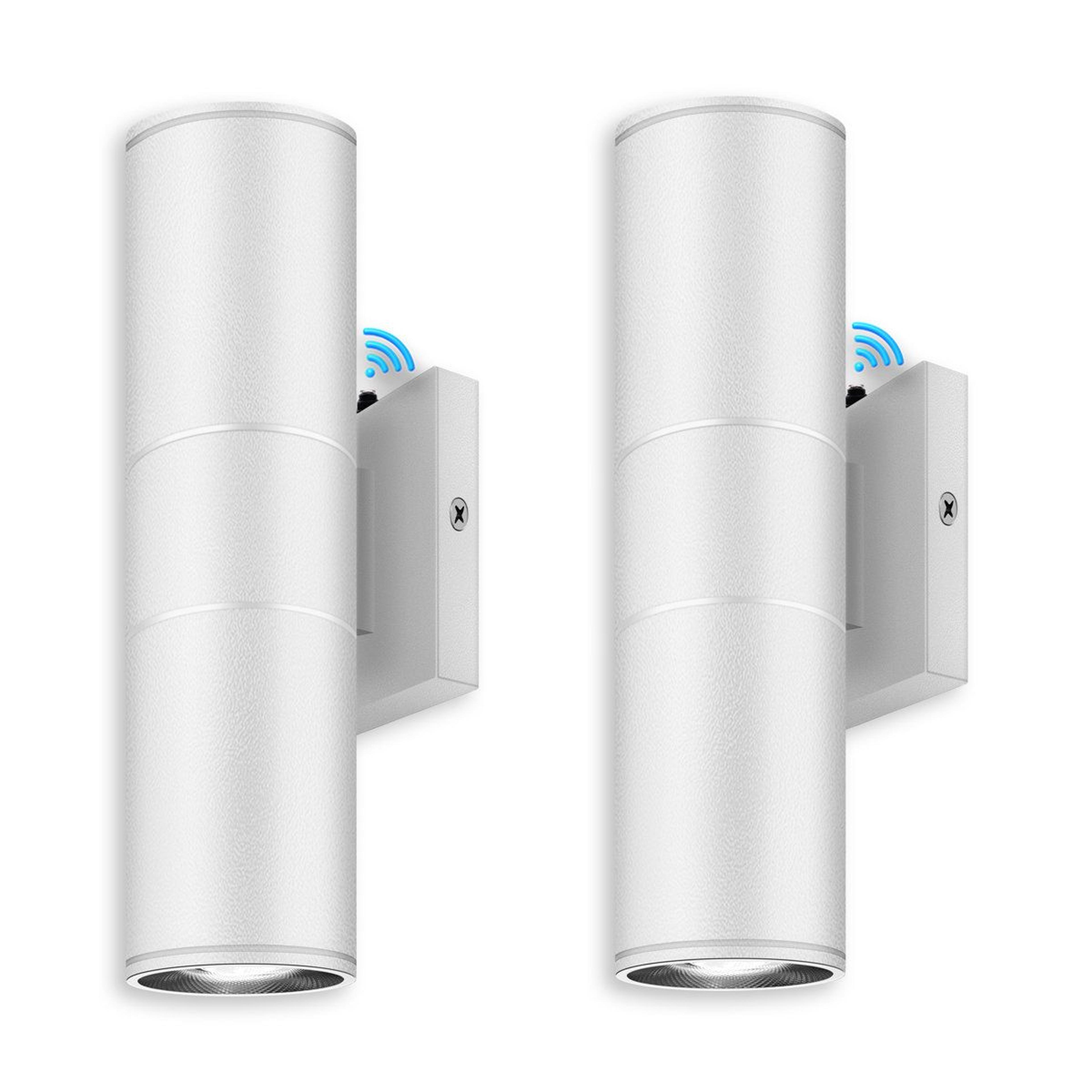 Modern Dusk To Dawn Outdoor Wall Light IP65 Waterproof LED Sconce 10