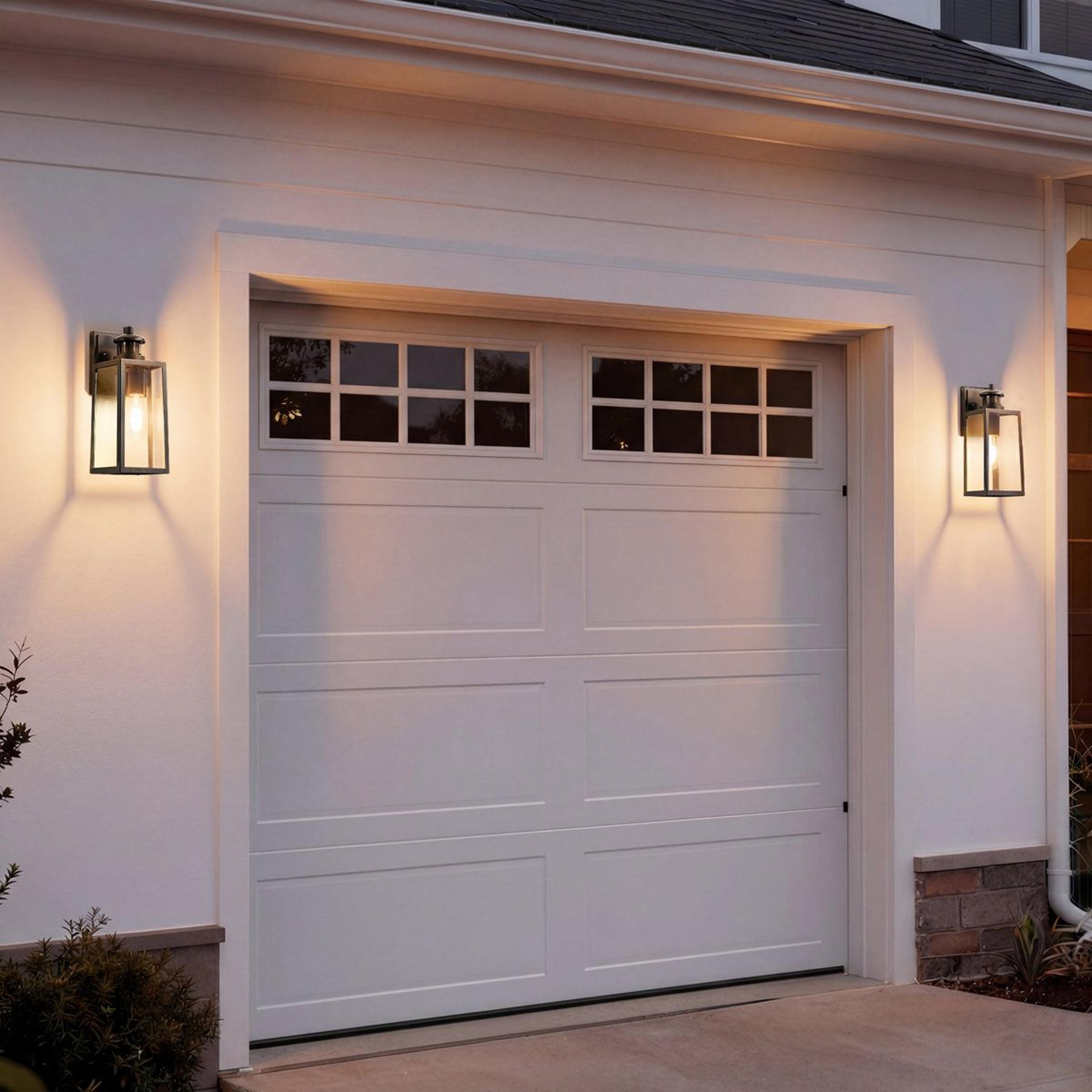 11 Inch Motion Sensor Outdoor Wall Light With Dusk To Dawn Aluminum Lantern 3