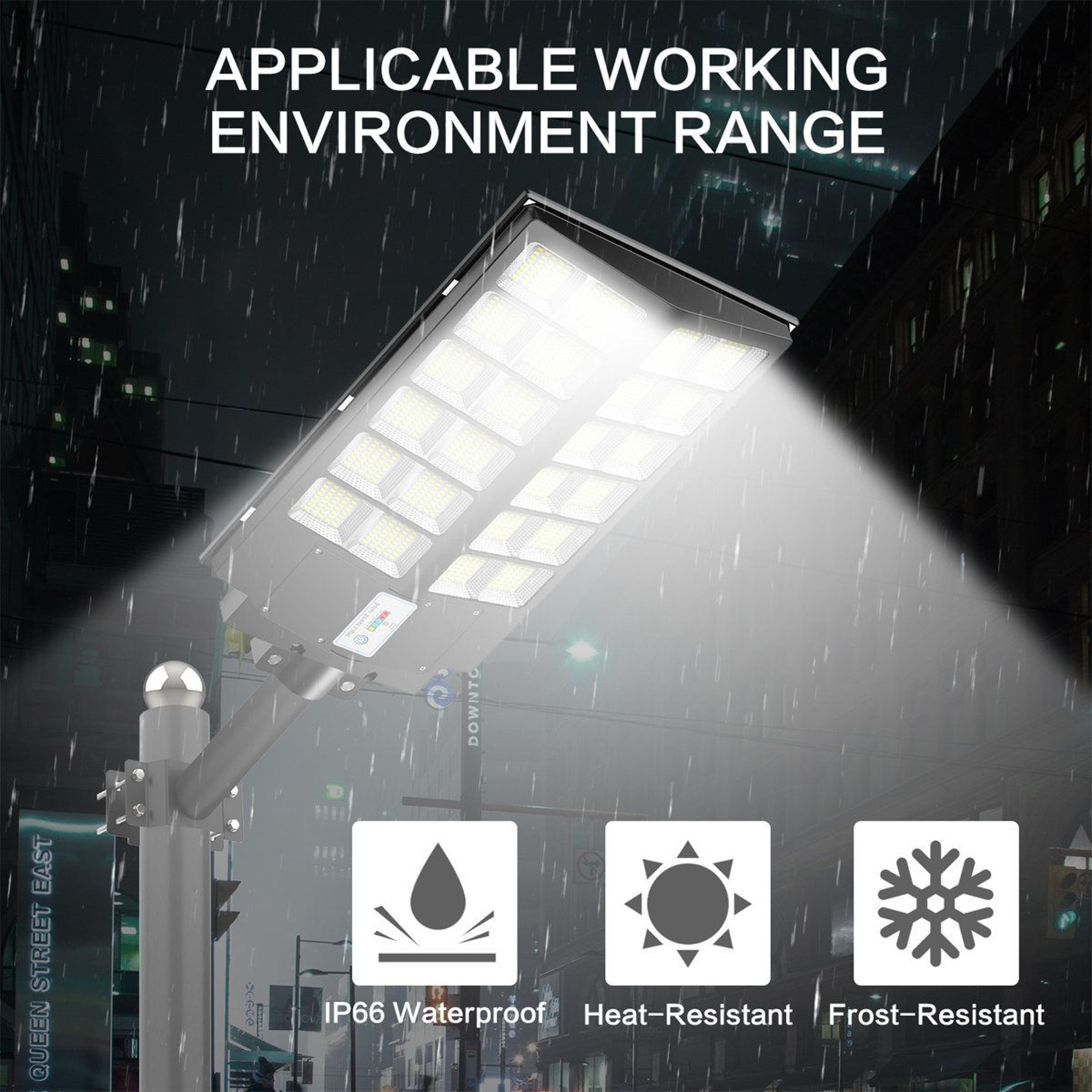 3200W Solar Street Light 240000LM Dusk To Dawn Motion Sensor Outdoor Light 3