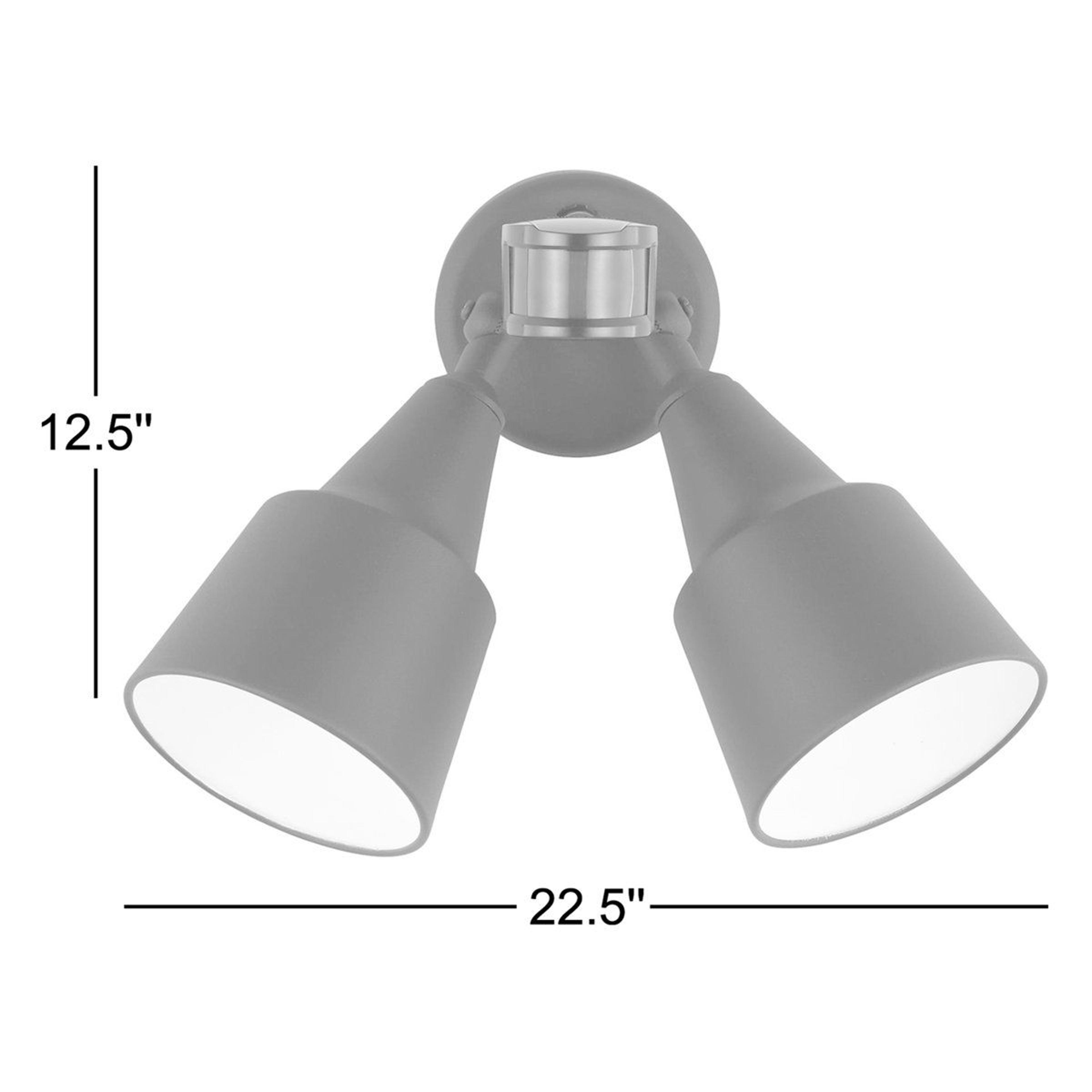 Adjustable Outdoor Flood Light With Motion Sensor And Dusk To Dawn Lighting 2