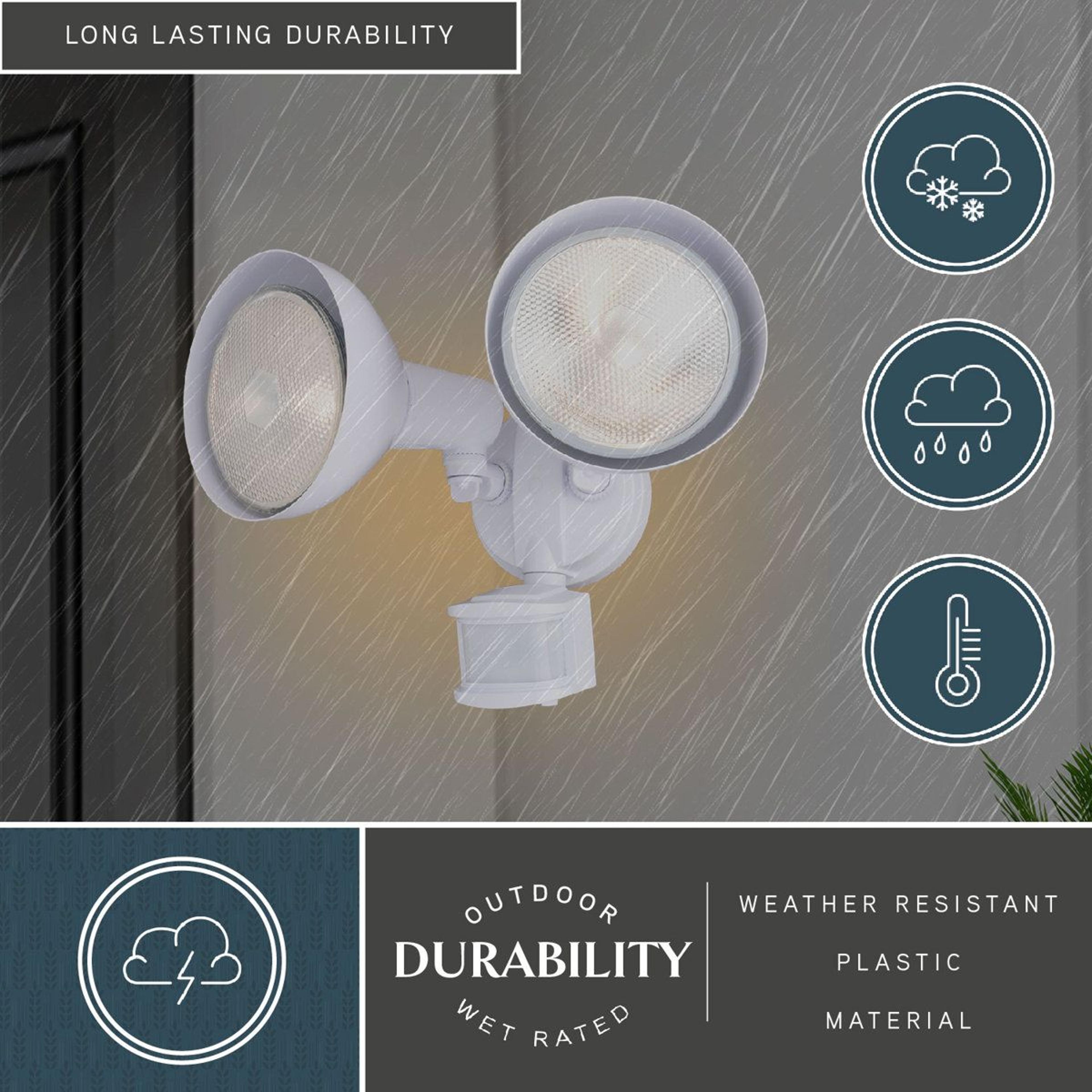 150 Watt Dusk To Dawn Motion Sensor Outdoor Security Flood Light 3