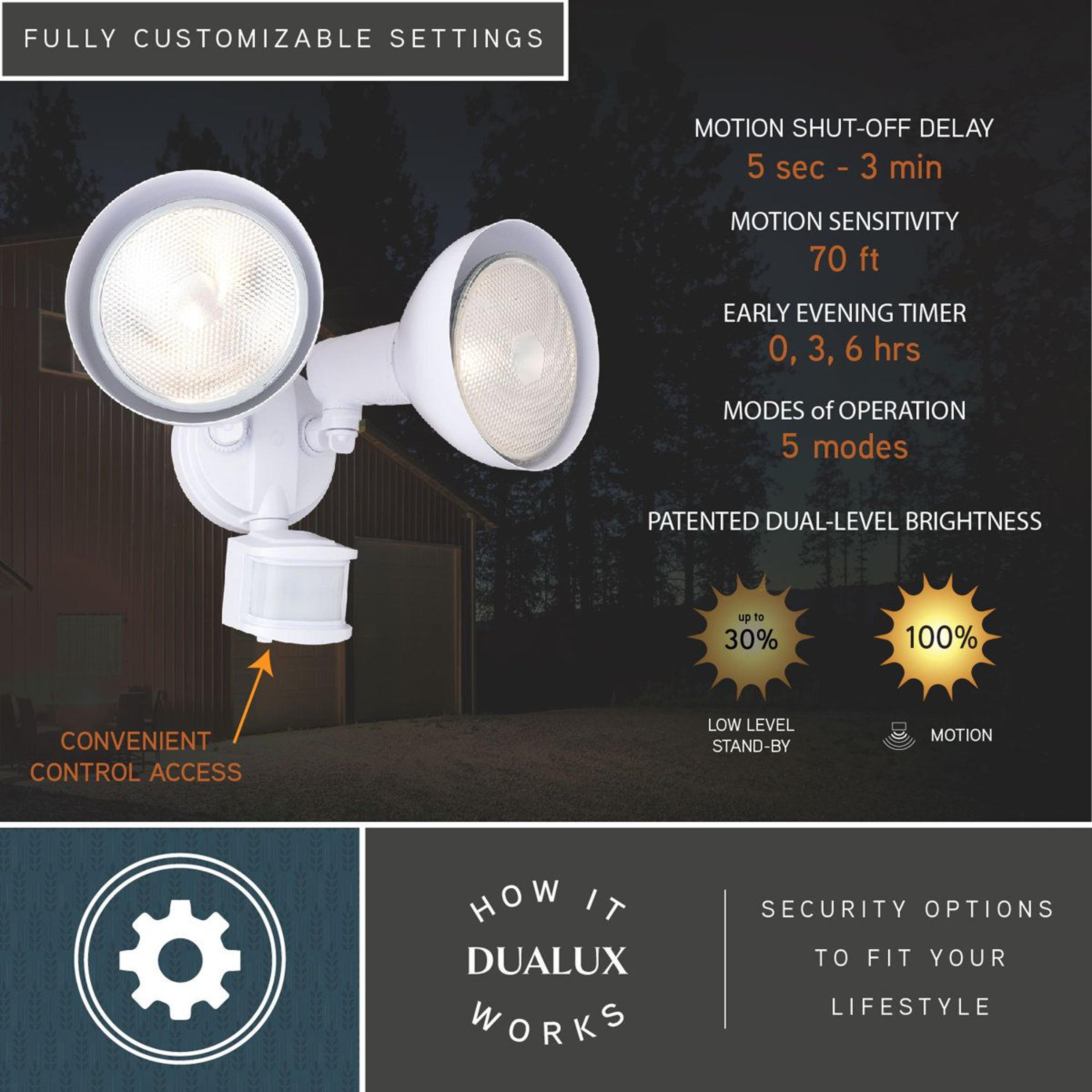 150 Watt Dusk To Dawn Motion Sensor Outdoor Security Flood Light 4