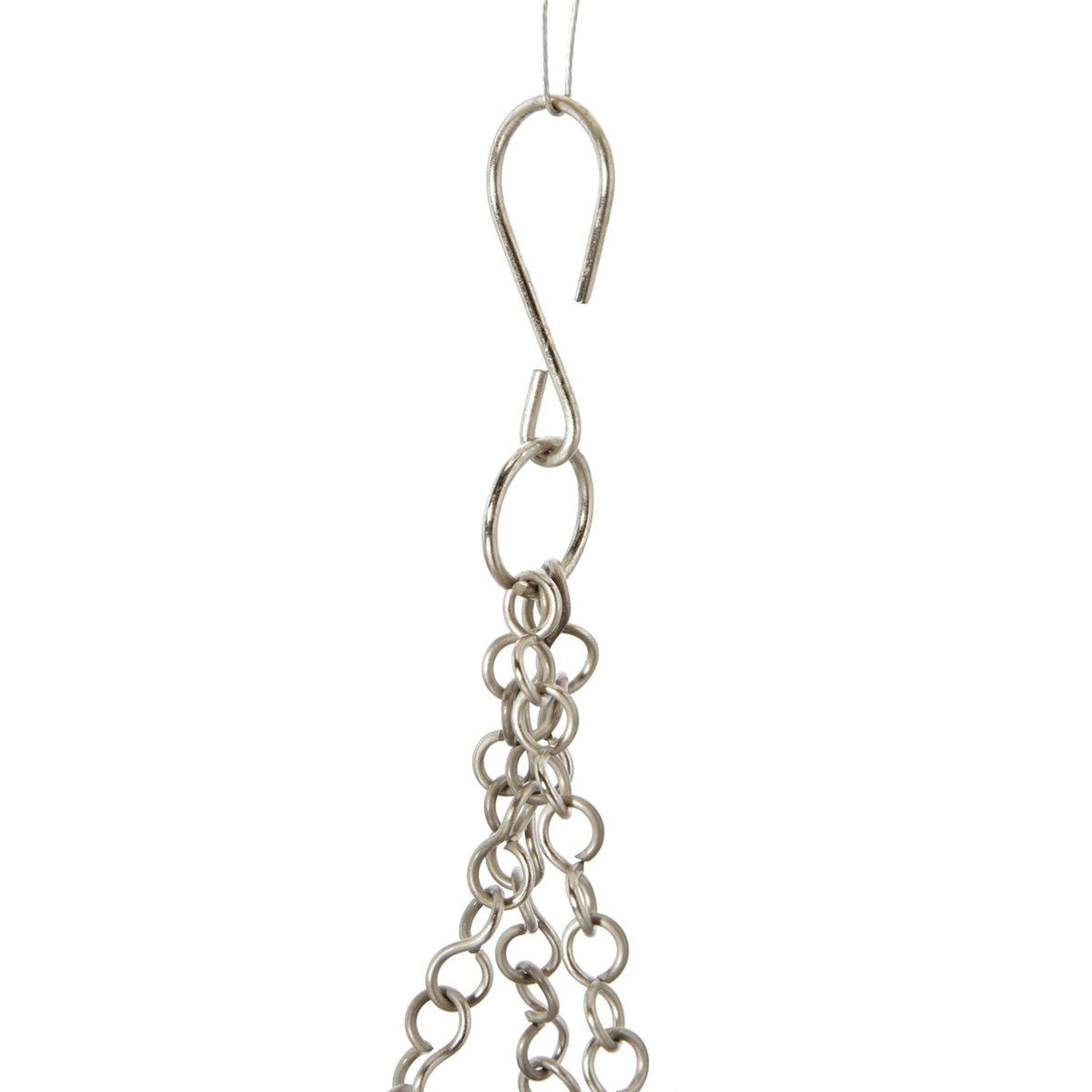 Elegant Iron Hanging Wall Planter Set Modern Hanging Plant Pots For Indoor Outdoor Decor 8