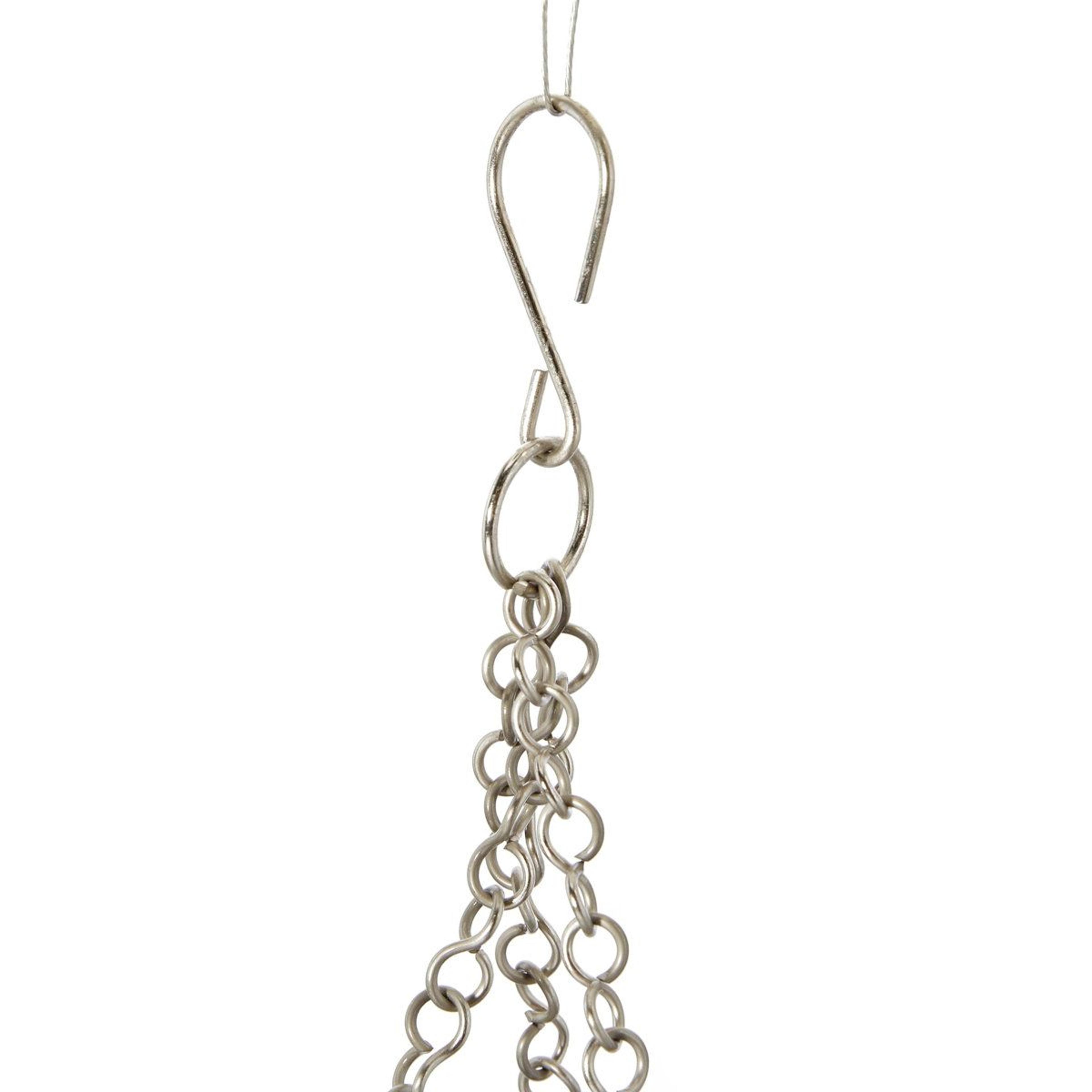 Elegant Iron Hanging Wall Planter Set Modern Hanging Plant Pots For Indoor Outdoor Decor 1