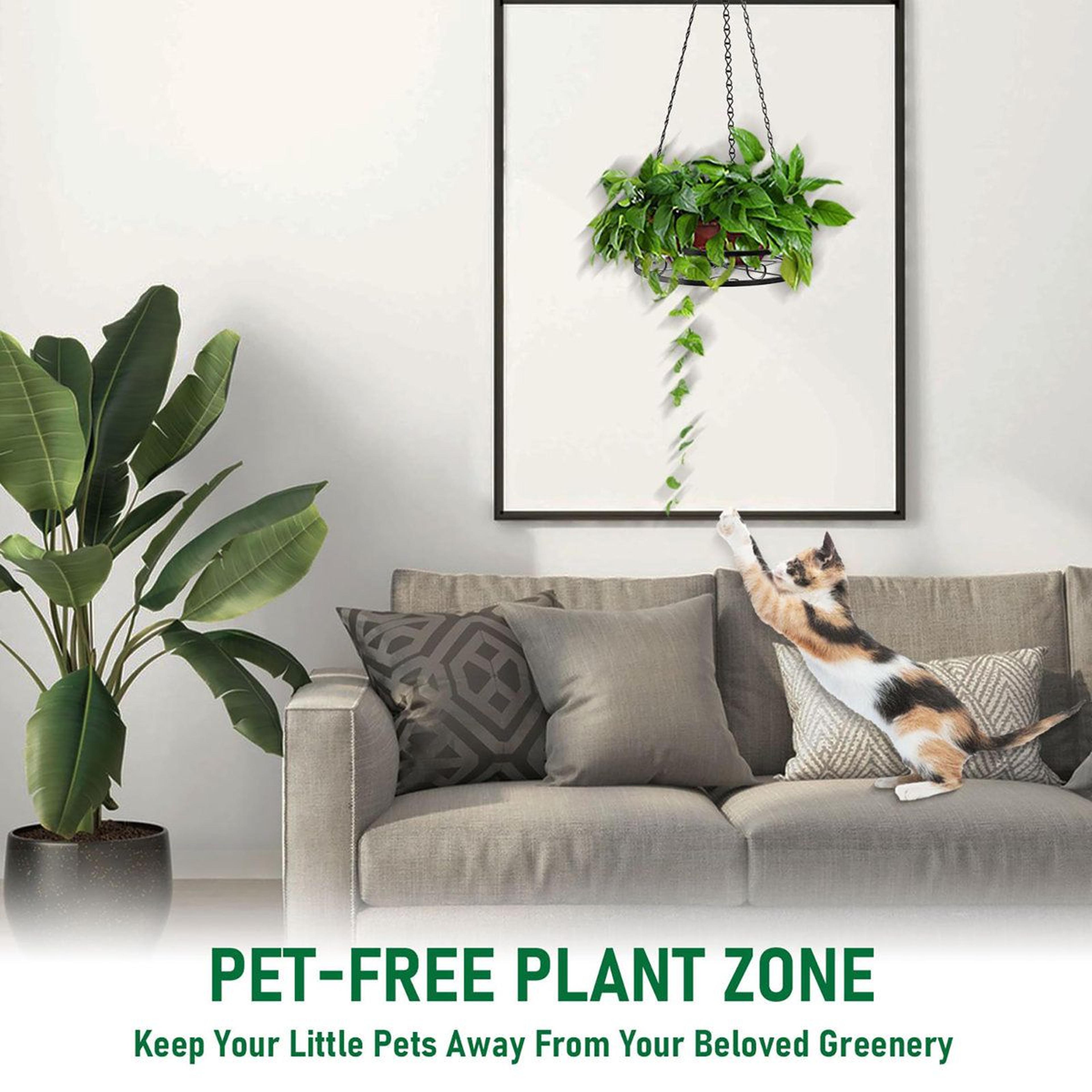 4 Pack Indoor Hanging Planter Metal Plant Hanger With Chains And Hooks 2
