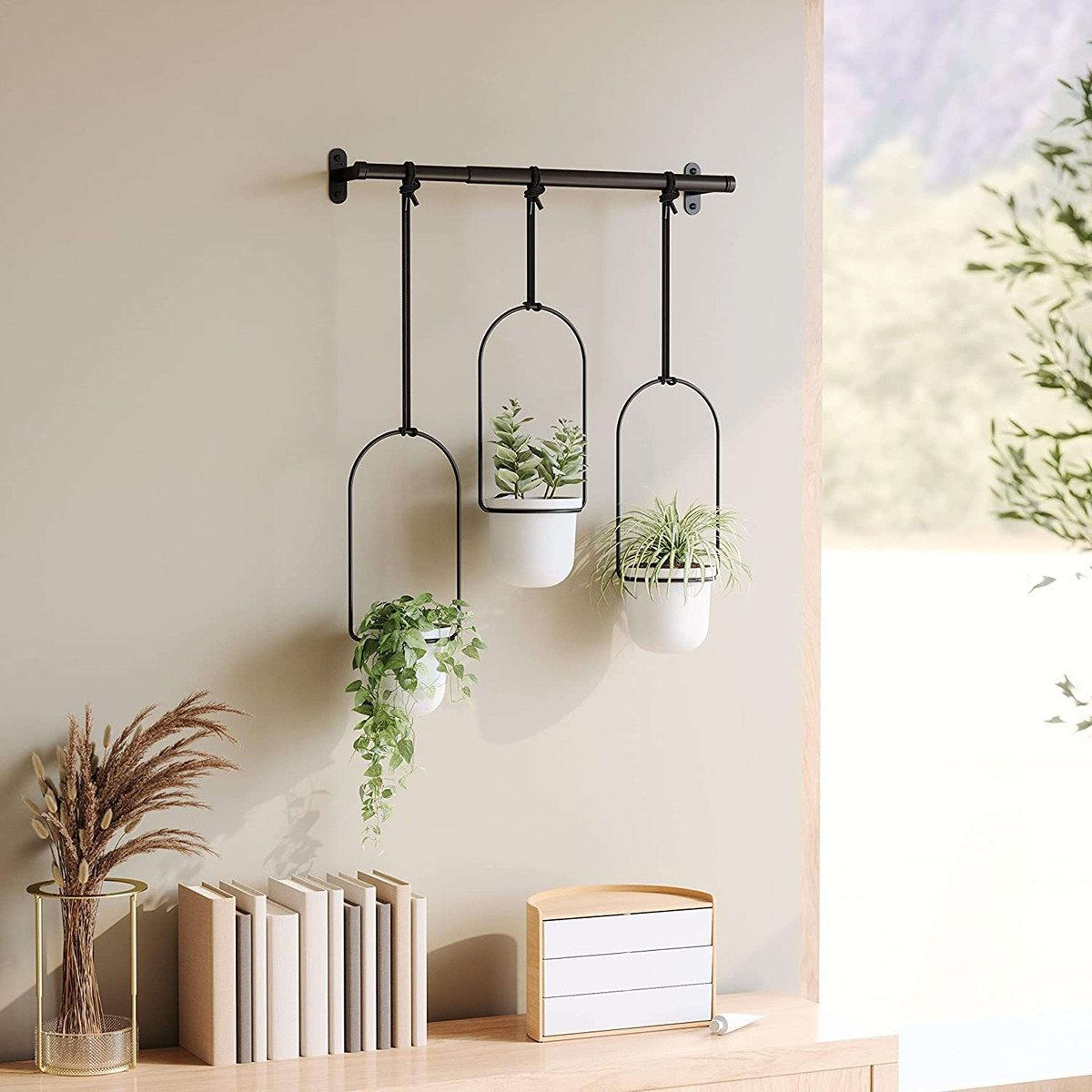 70 Inch Indoor Plant Rod Hanger For Hanging Planters And Window Plant Display 7