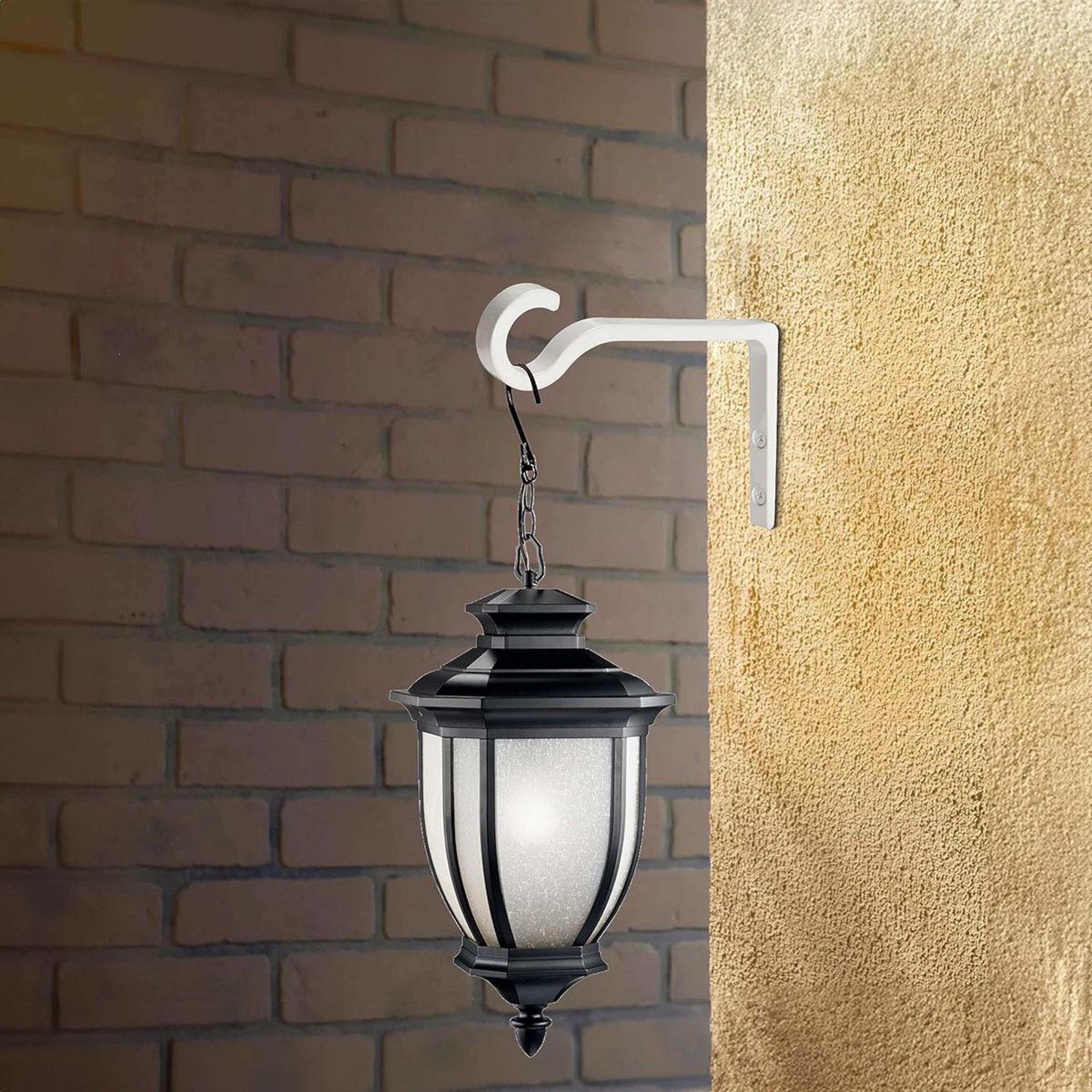 Wall Mount Plant Hook Heavy Duty Metal Hanging Planter Bracket Set Of 2 2