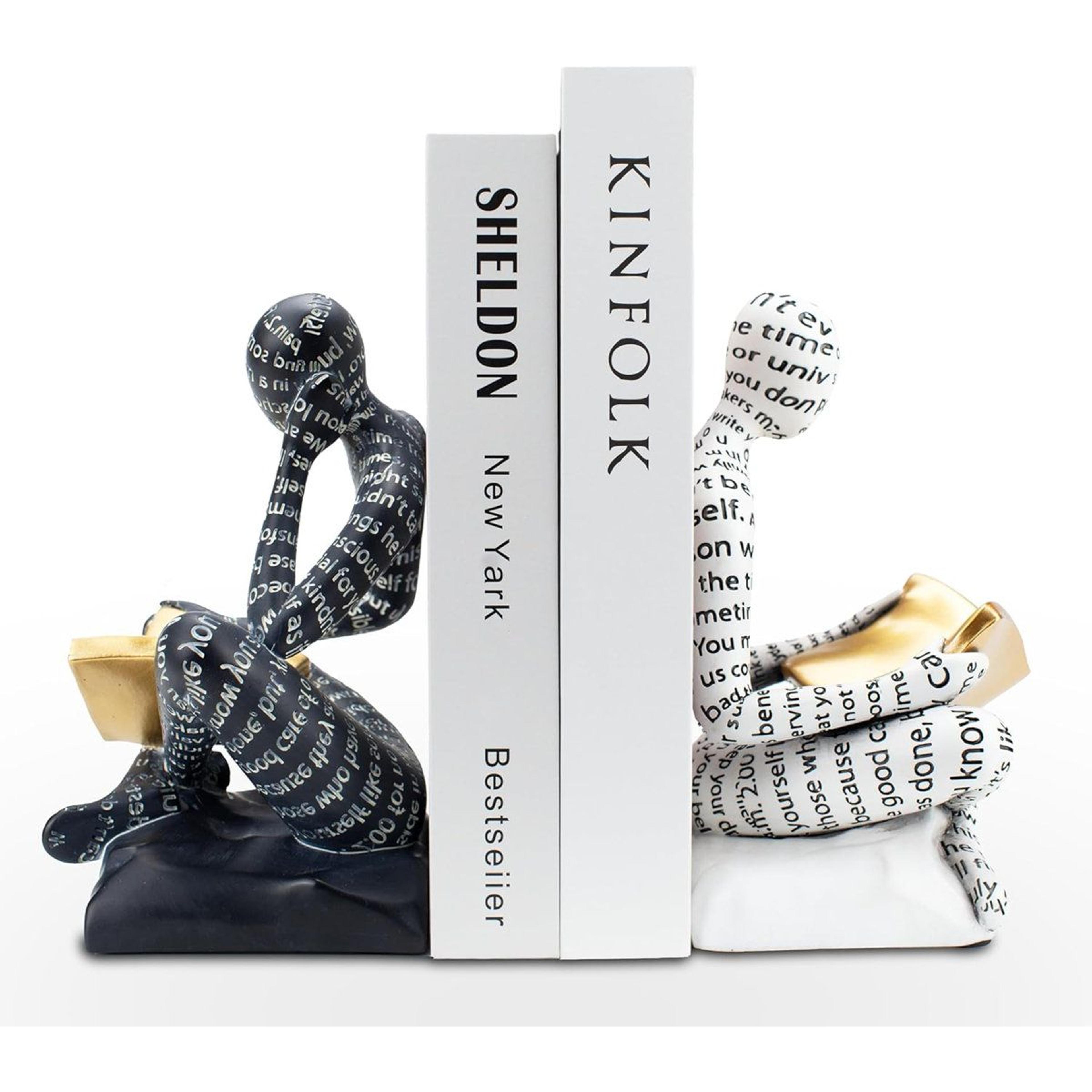 heavy duty bookends for shelves modern decorative bookshelf decor