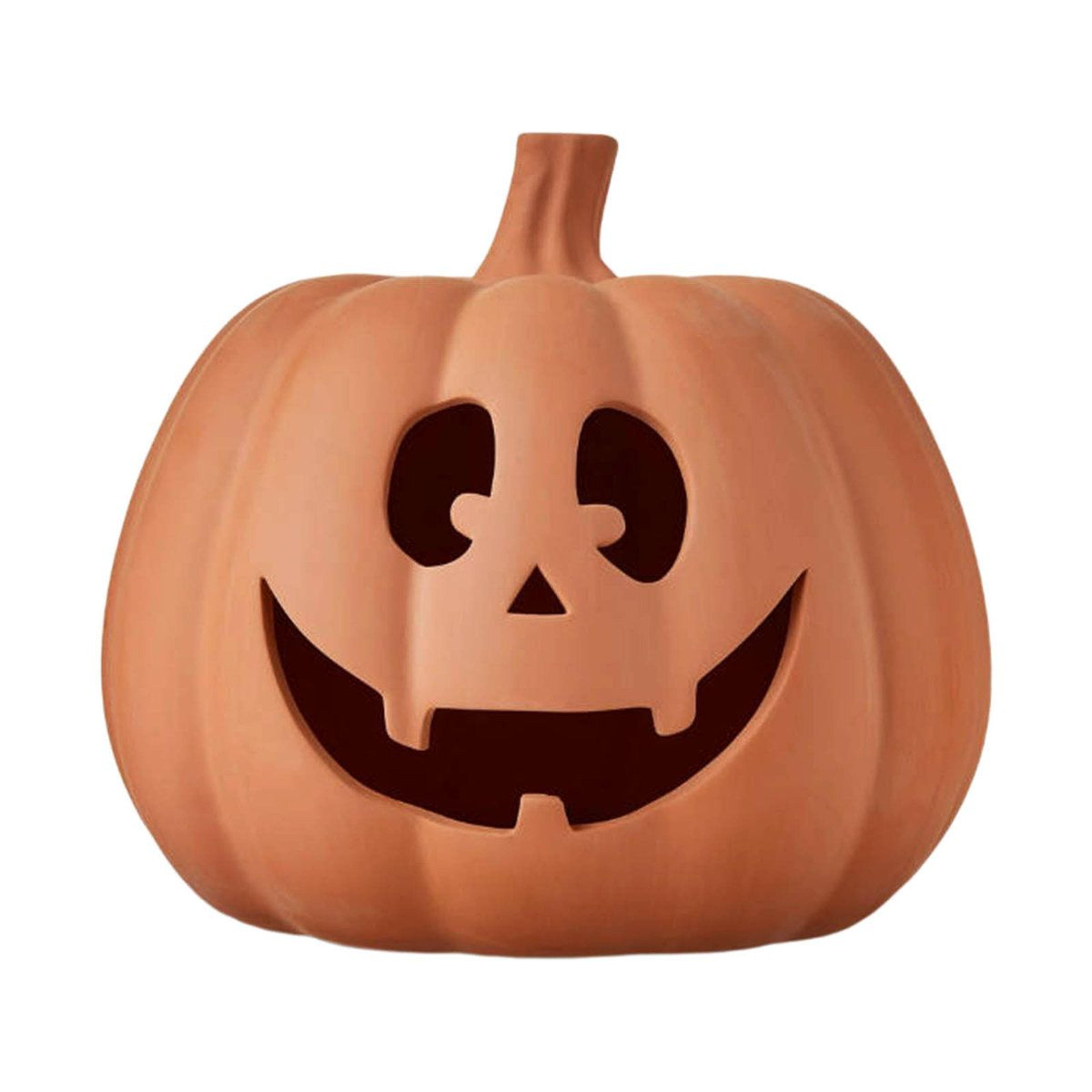 handmade resin pumpkin lantern halloween fall decor